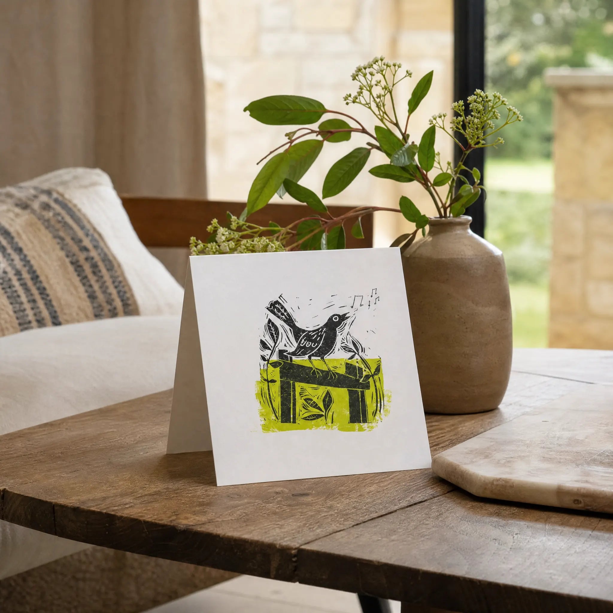 Sam Wilson Birdsong Greetings Card