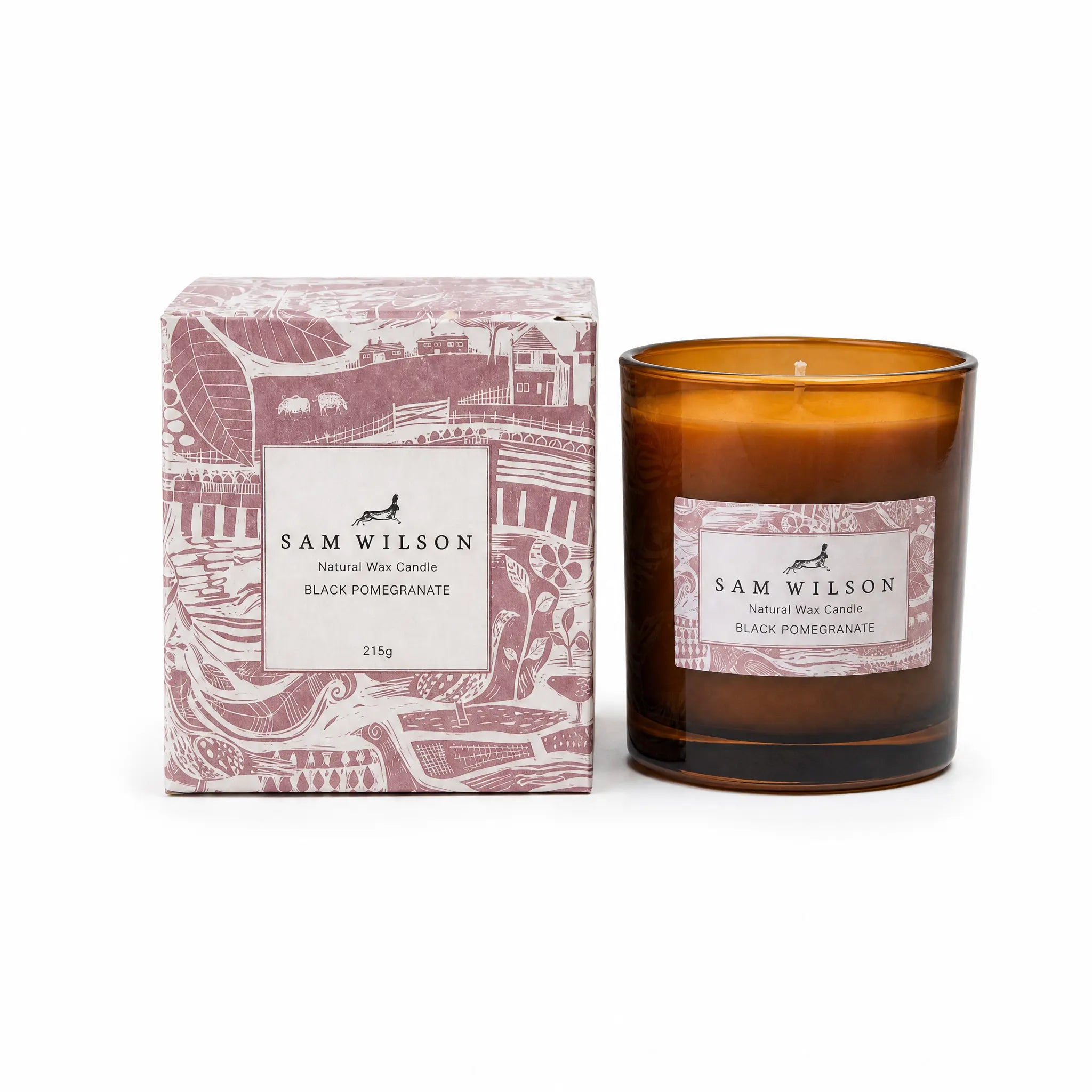 Sam Wilson Black Pomegranate Candle