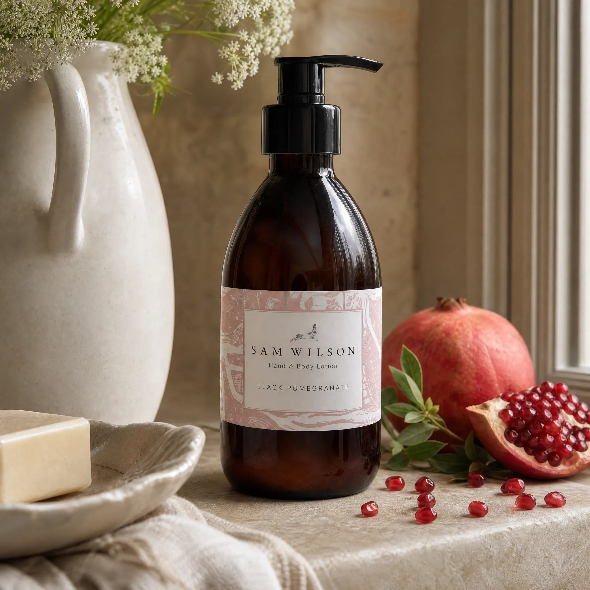 Sam Wilson Black Pomegranate Hand & Body Lotion