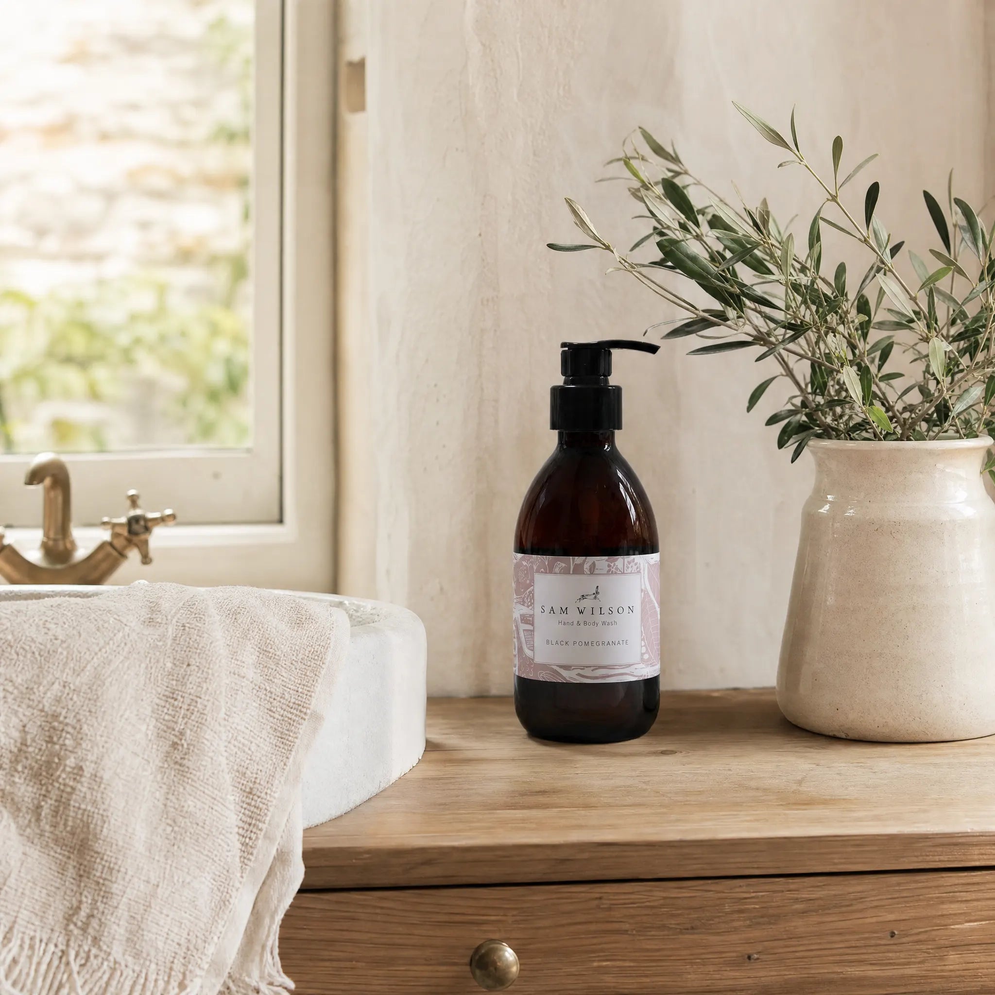 Sam Wilson Black Pomegranate Hand & Body Wash