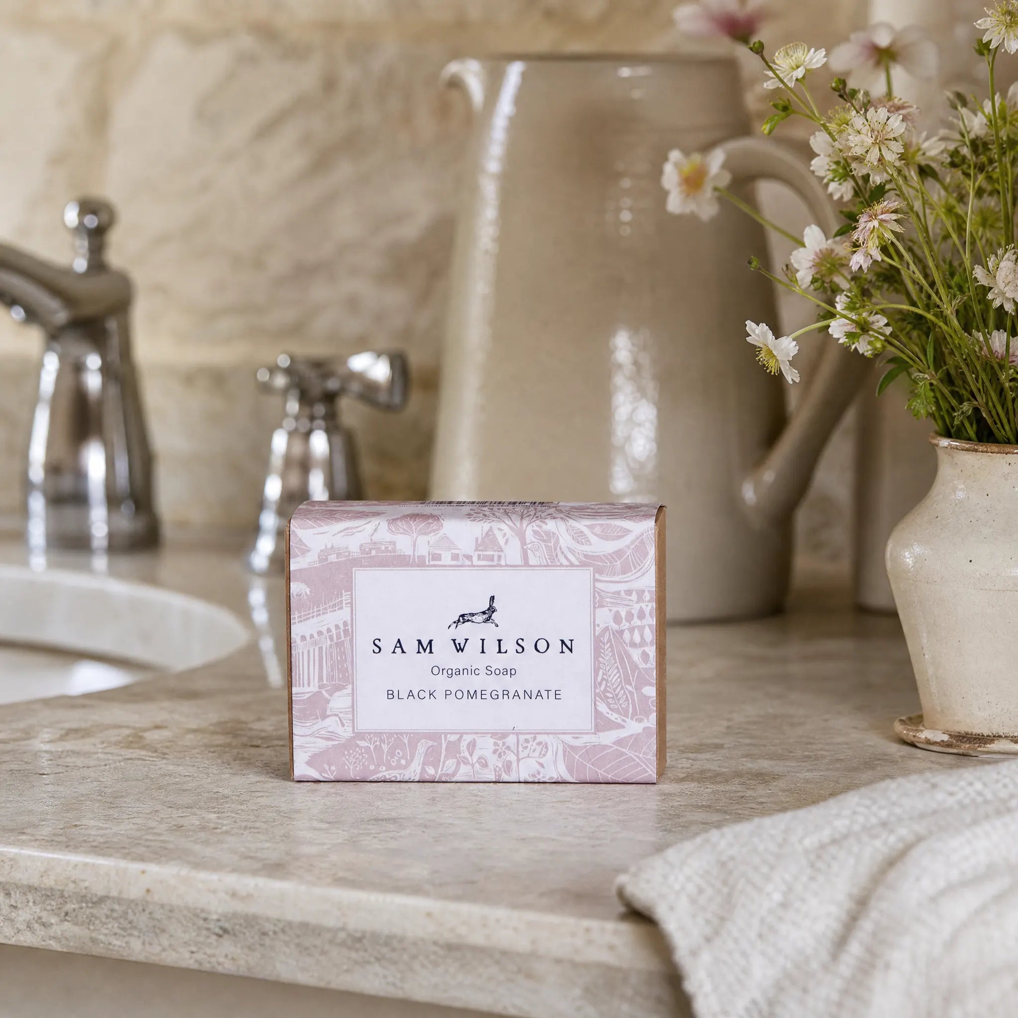 Sam Wilson Black Pomegranate Organic Soap