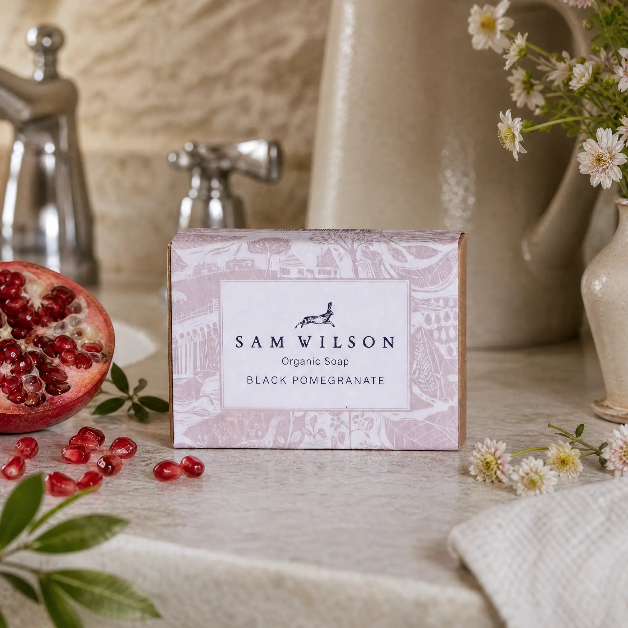 Sam Wilson Black Pomegranate Organic Soap