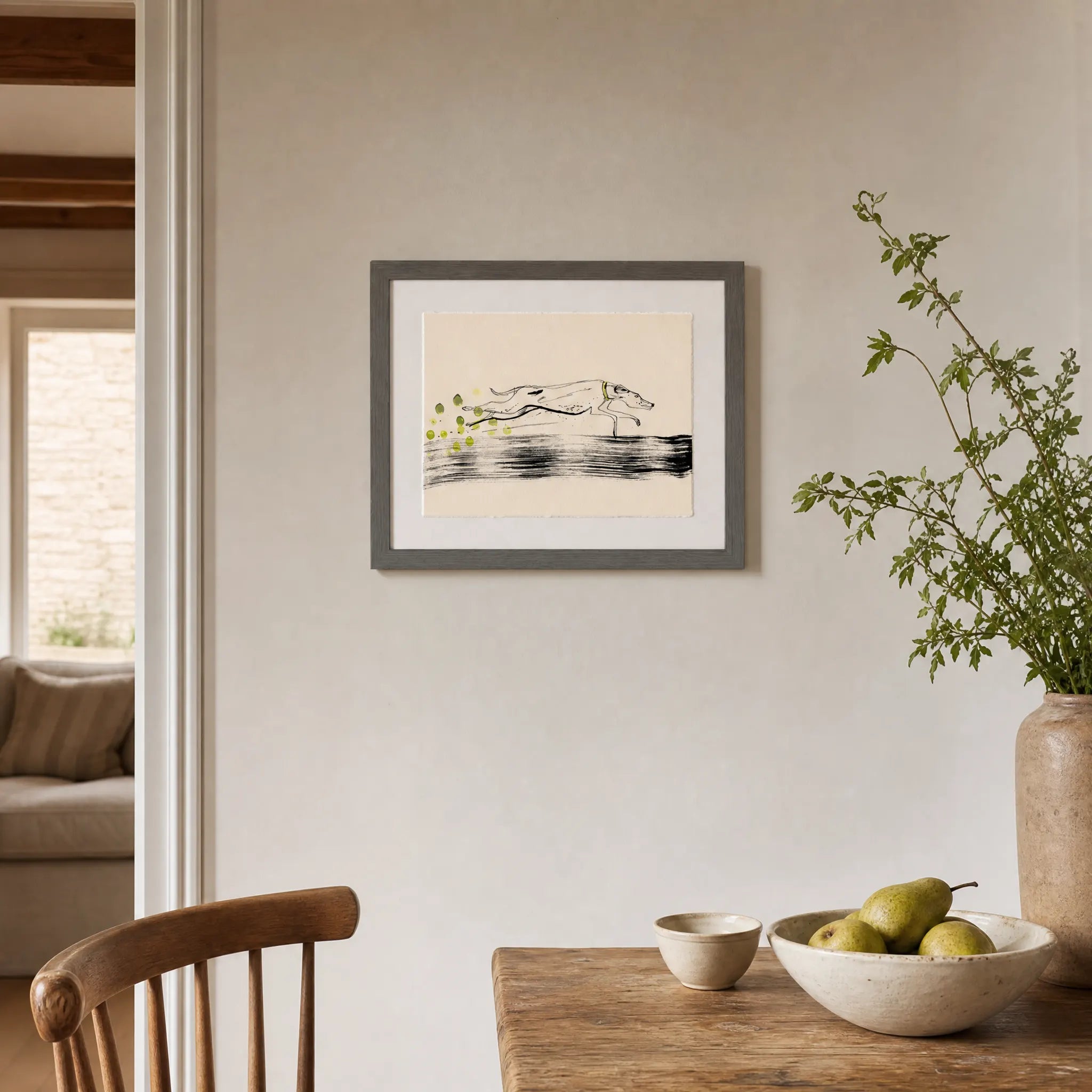 Sam Wilson Fast Dog Print
