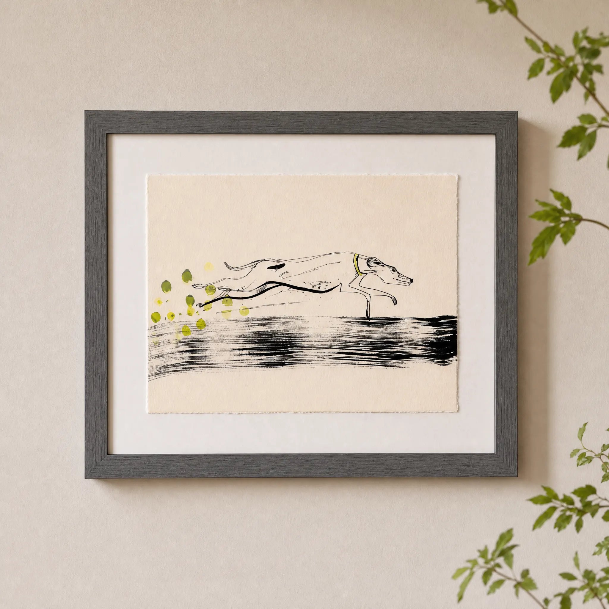 Sam Wilson Fast Dog Print