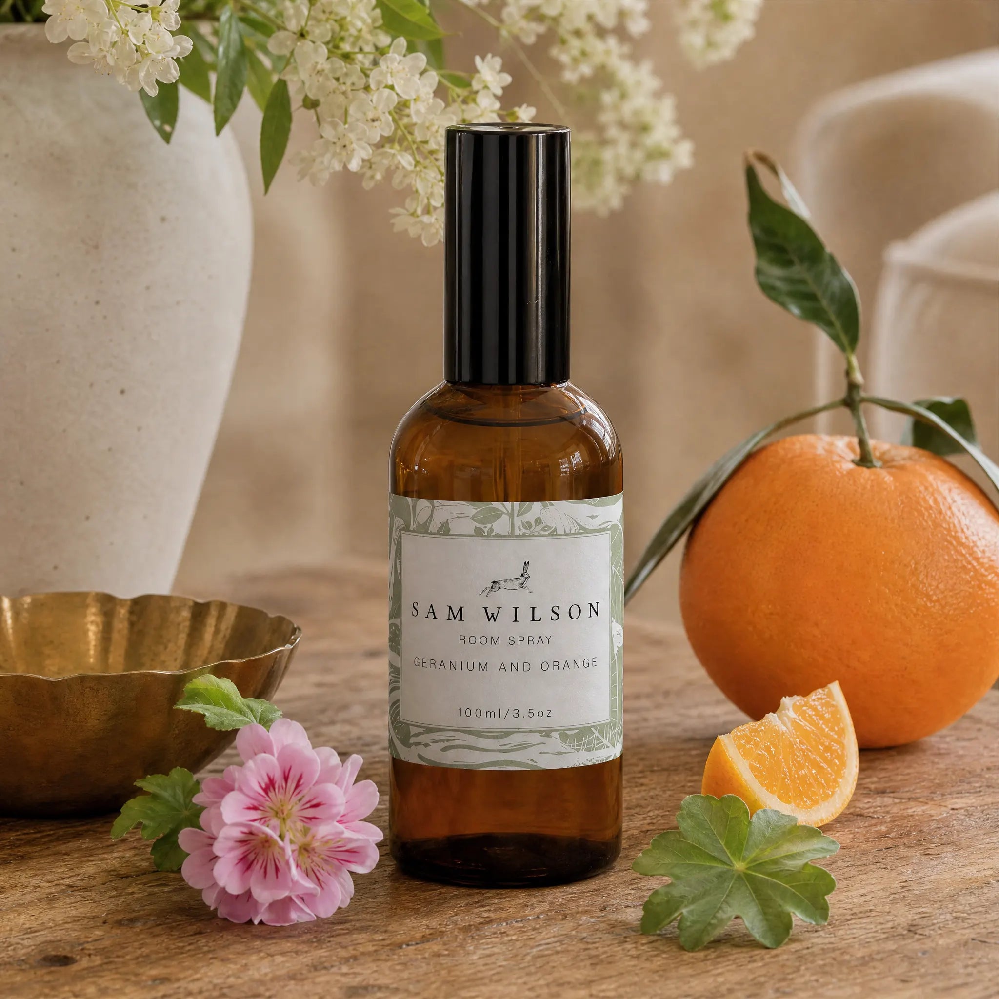 Sam Wilson Geranium and Orange Room Spray