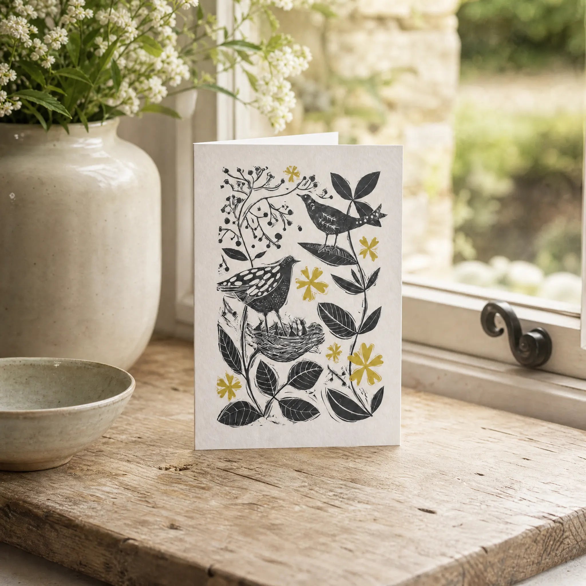 Sam Wilson Hedgerow Greetings Card