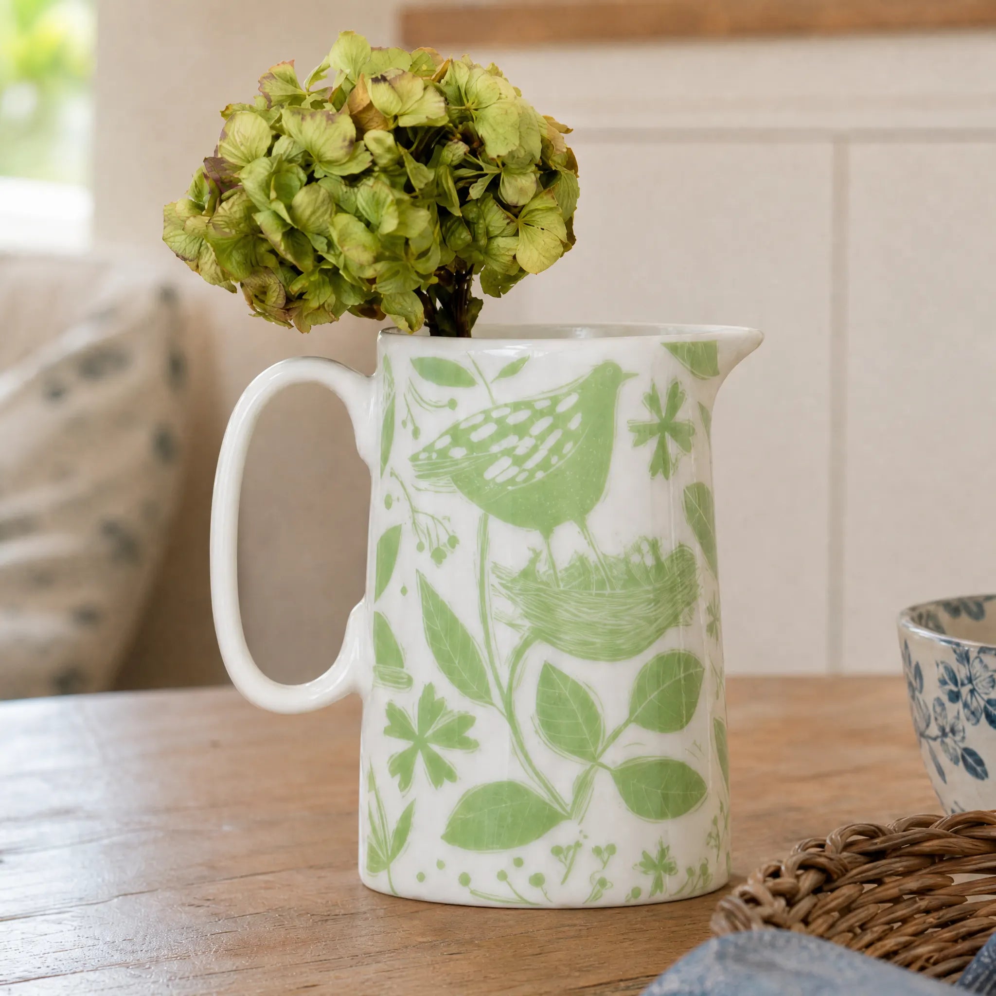 Sam Wilson Hedgerow White Jug