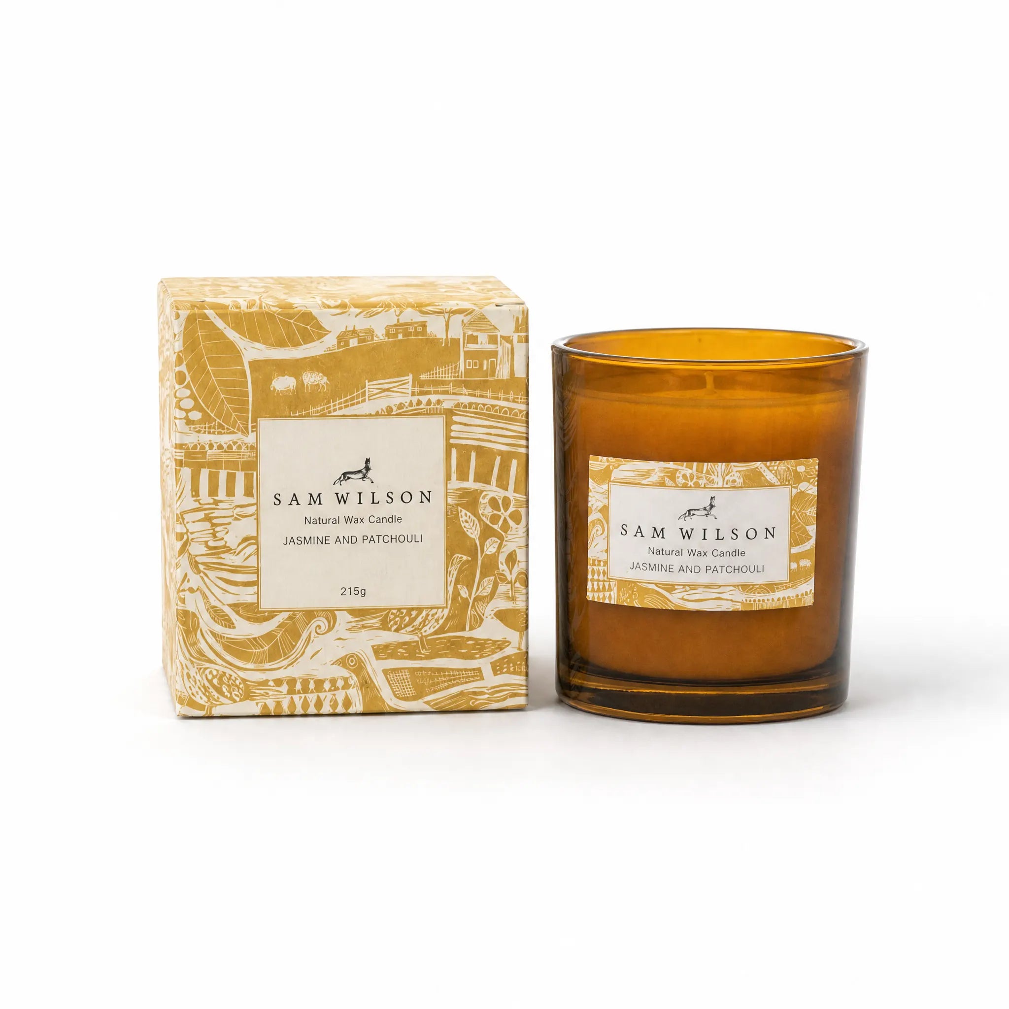 Sam Wilson Jasmine and Patchouli Candle