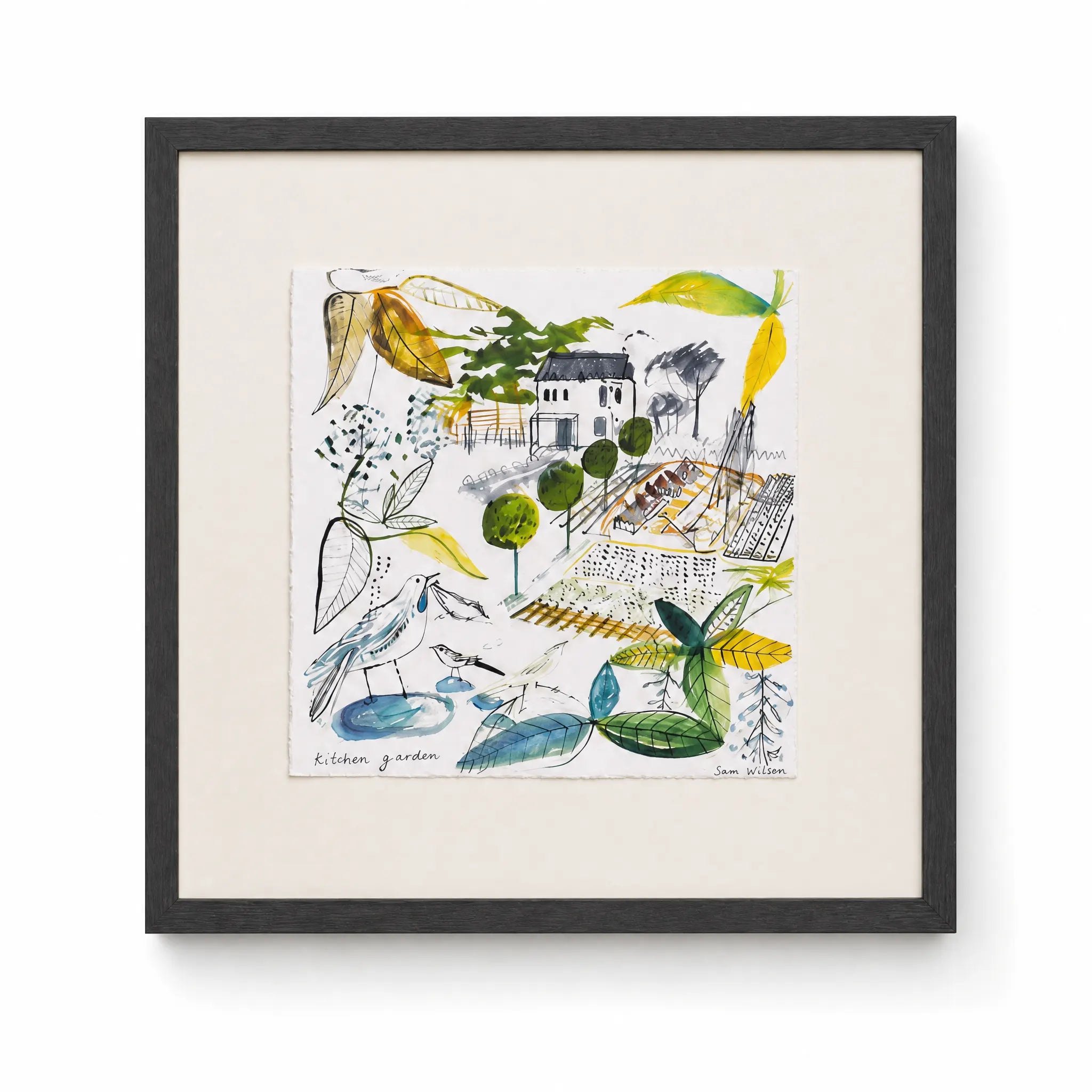 Sam Wilson Kitchen Garden Print