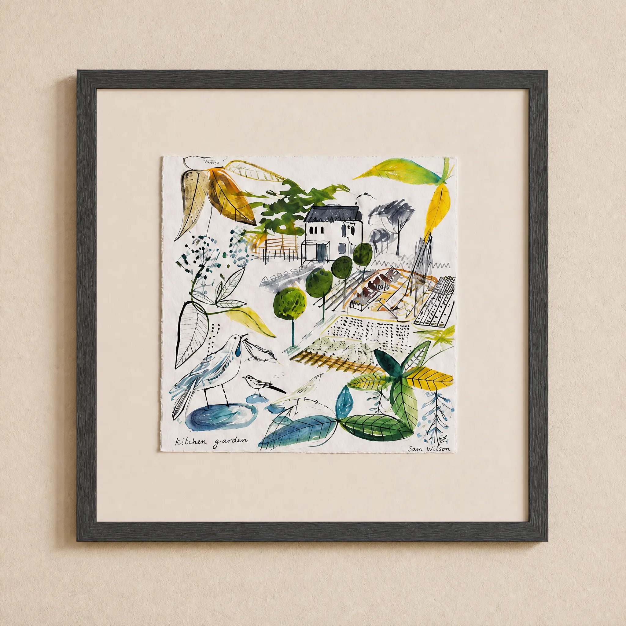 Sam Wilson Kitchen Garden Print