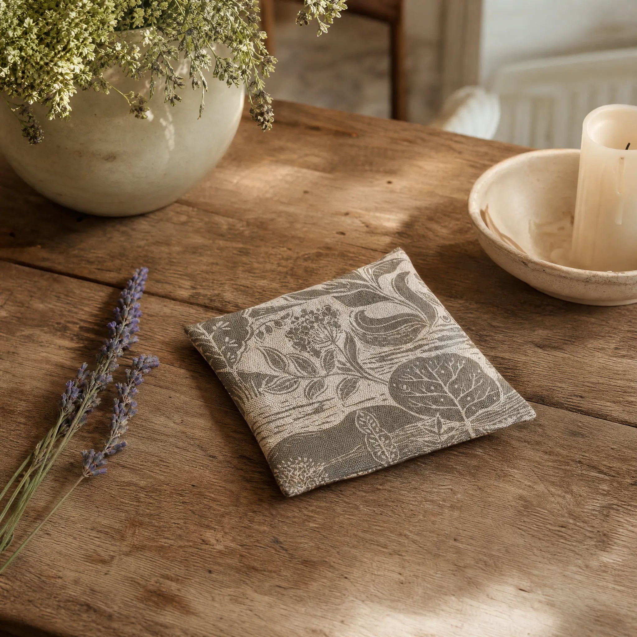 Sam Wilson Owl and Fox Lavender Bag