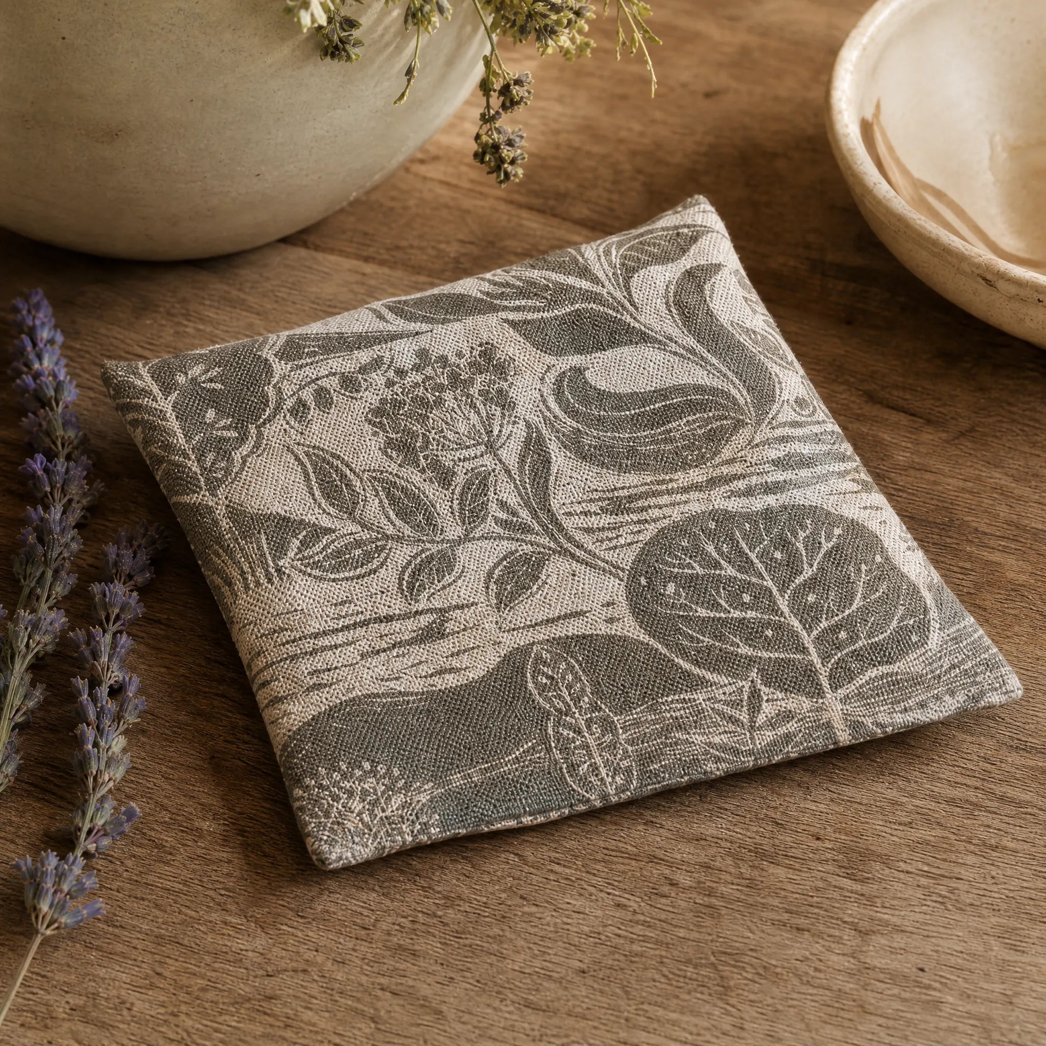 Sam Wilson Owl and Fox Lavender Bag