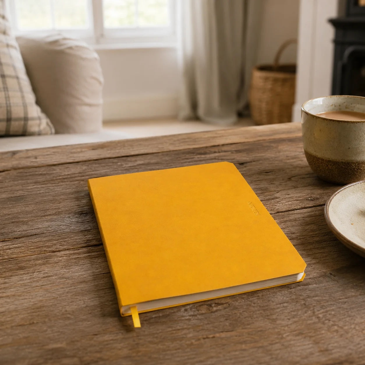 Plain Notebook - Yellow
