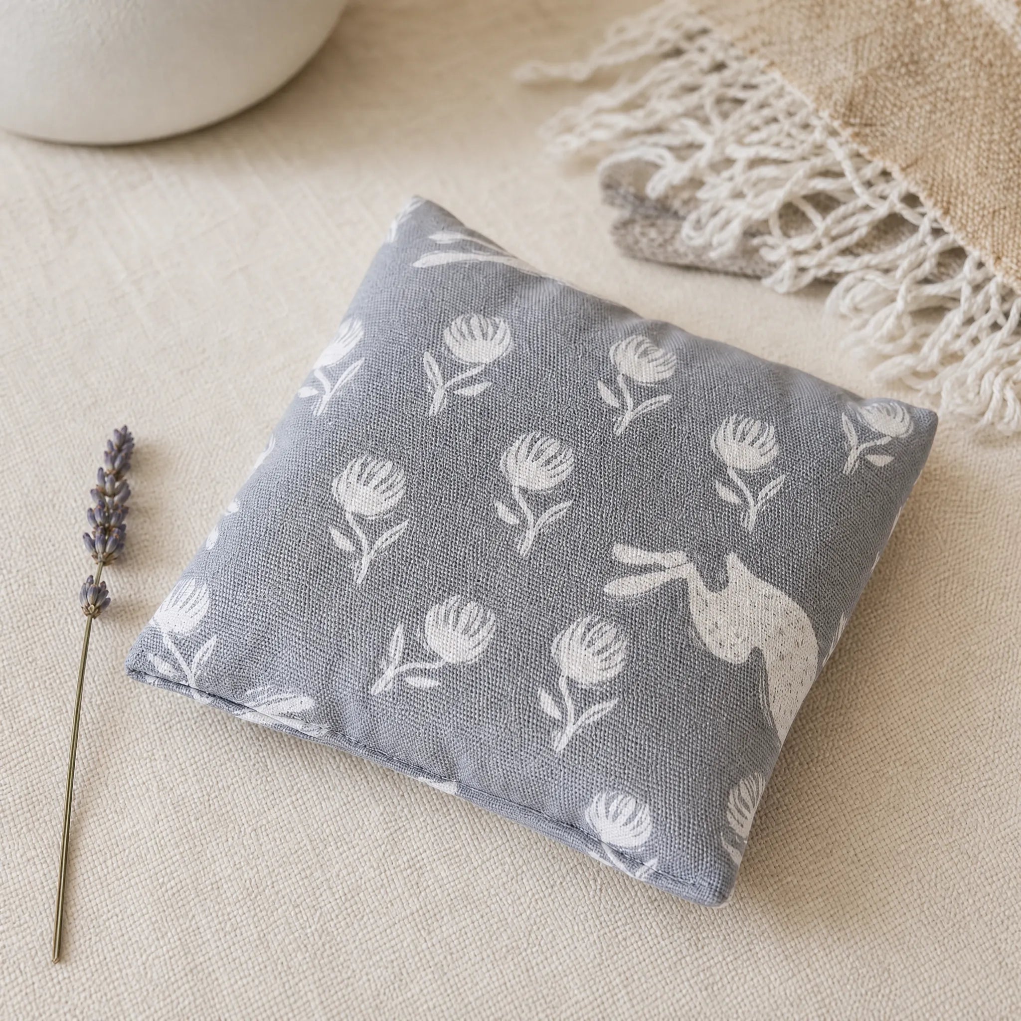Sam Wilson Running Hare Lavender Bag