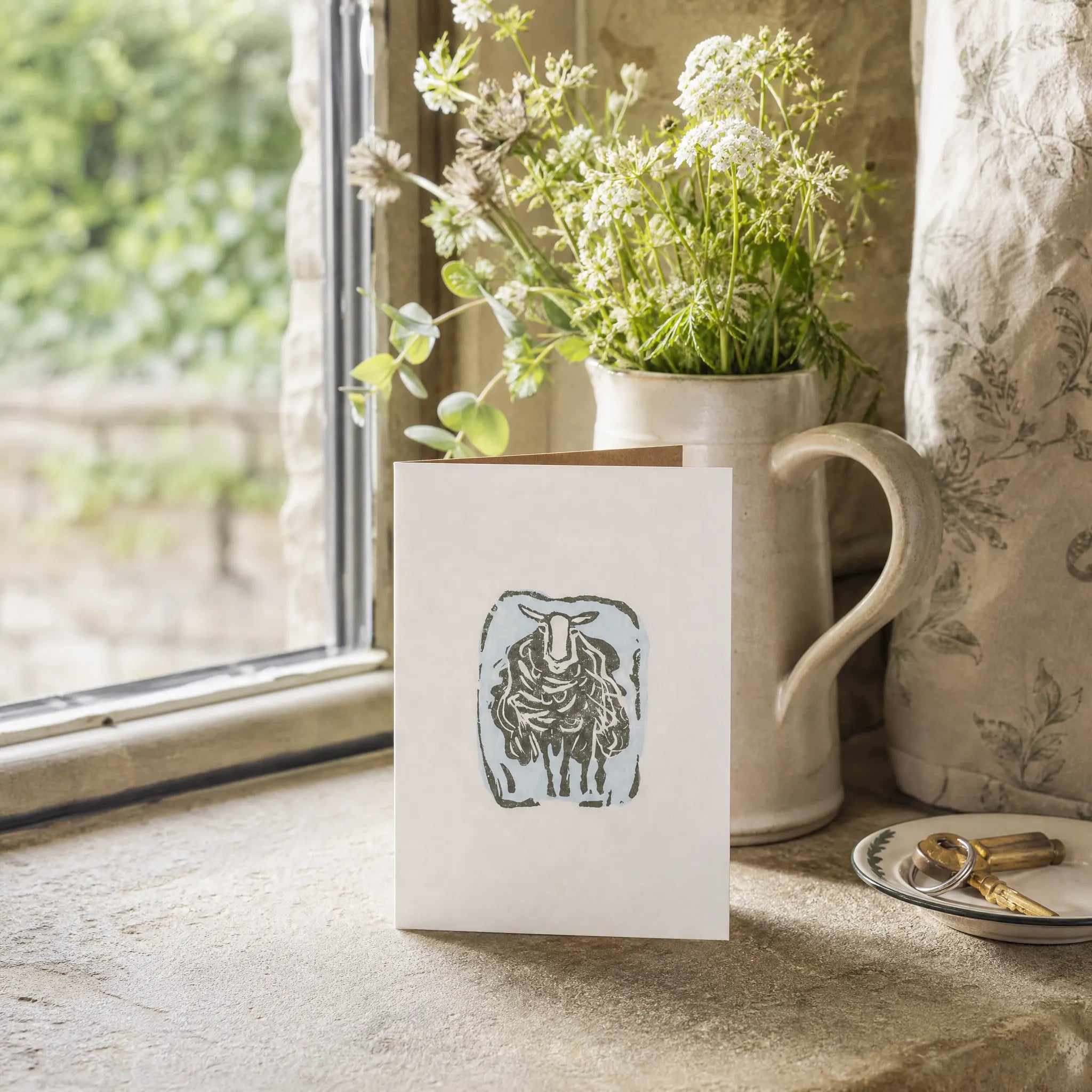 Sam Wilson Sheep Greetings Card