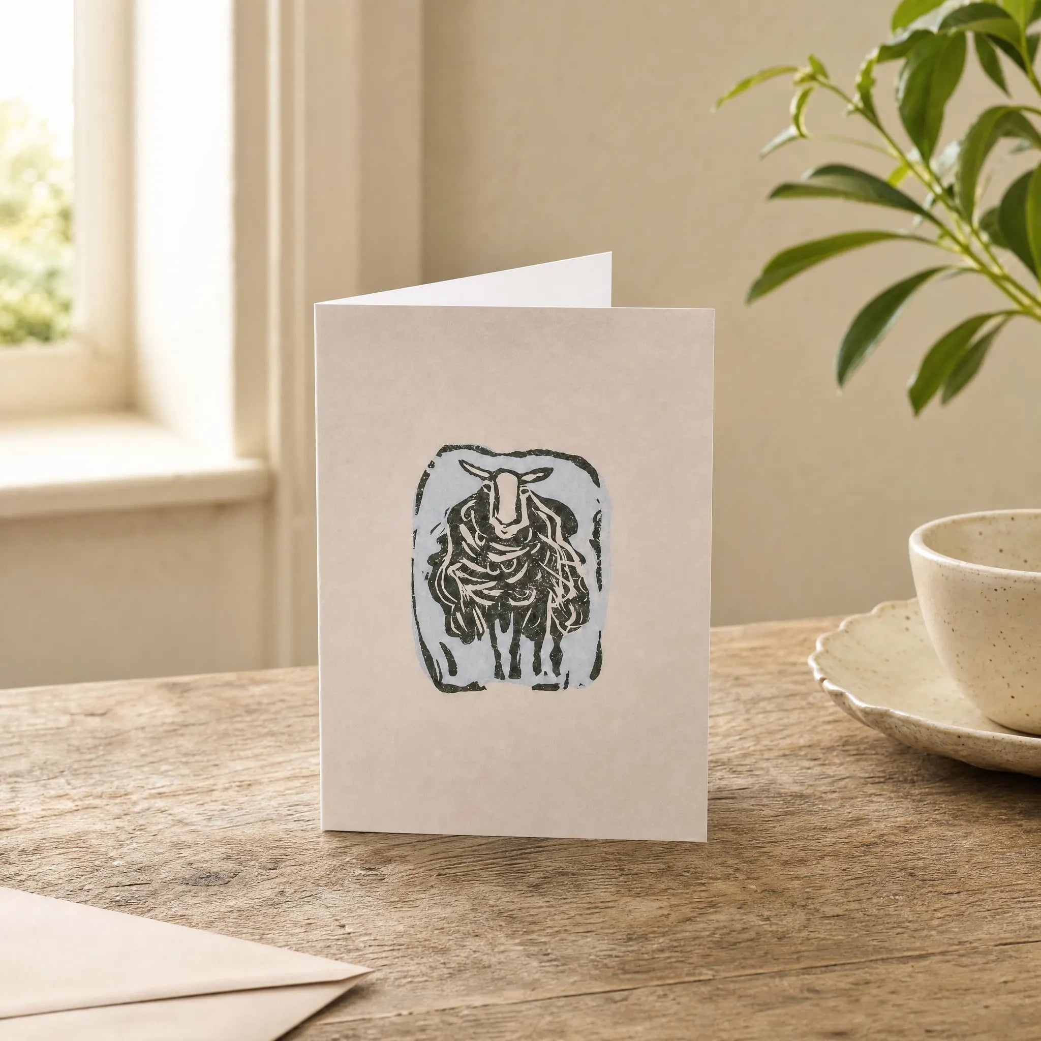 Sam Wilson Sheep Greetings Card