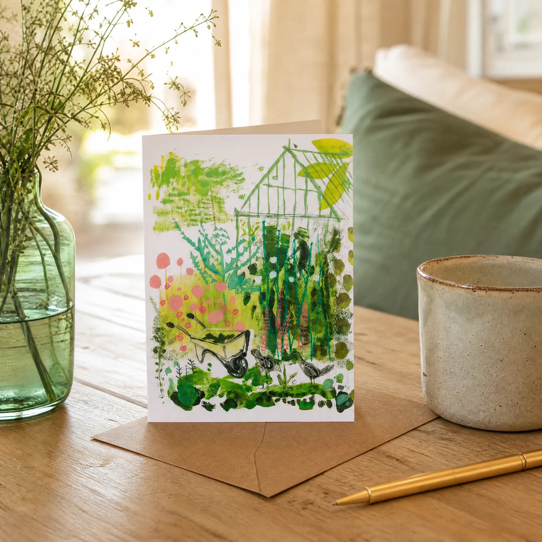 Sam Wilson The Greenhouse Greetings Card