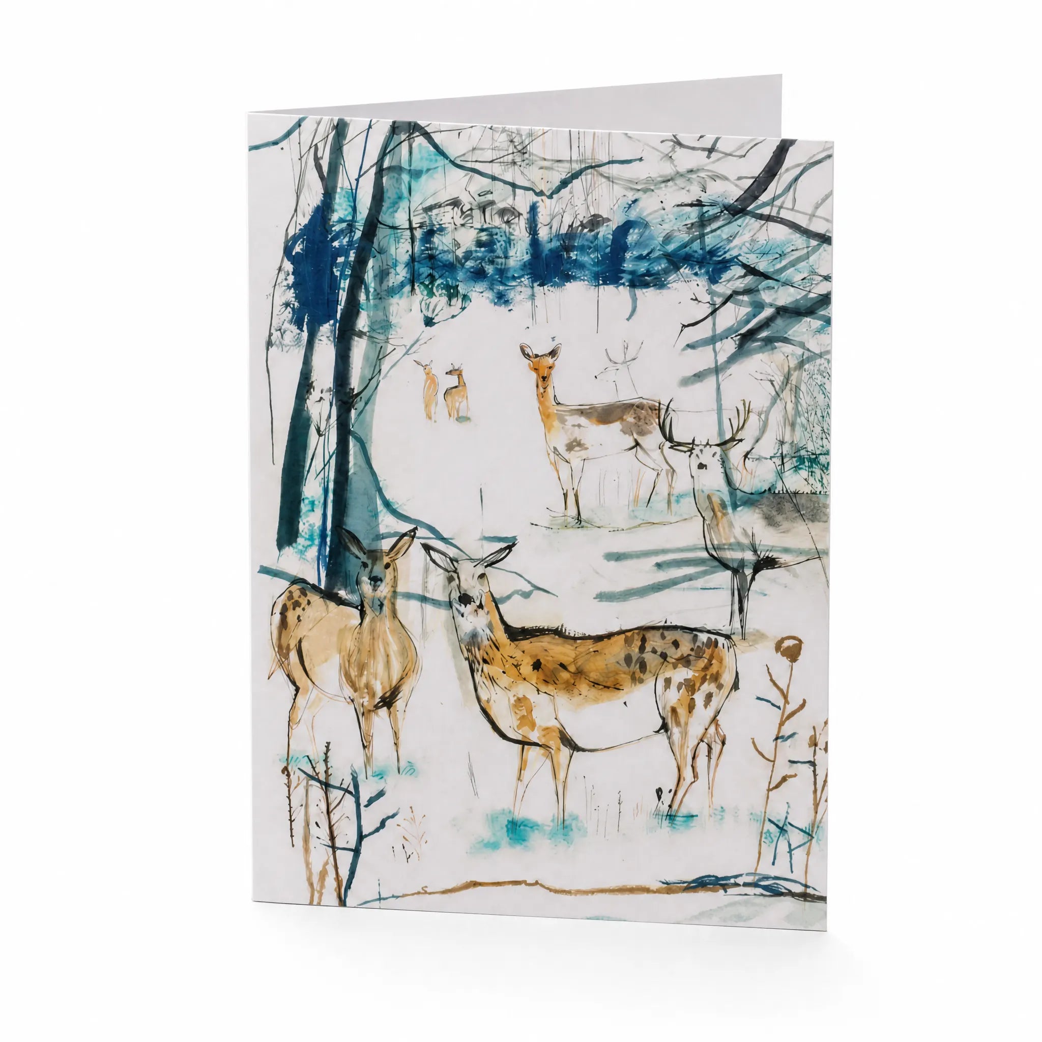 Sam Wilson The Herd Greetings Card