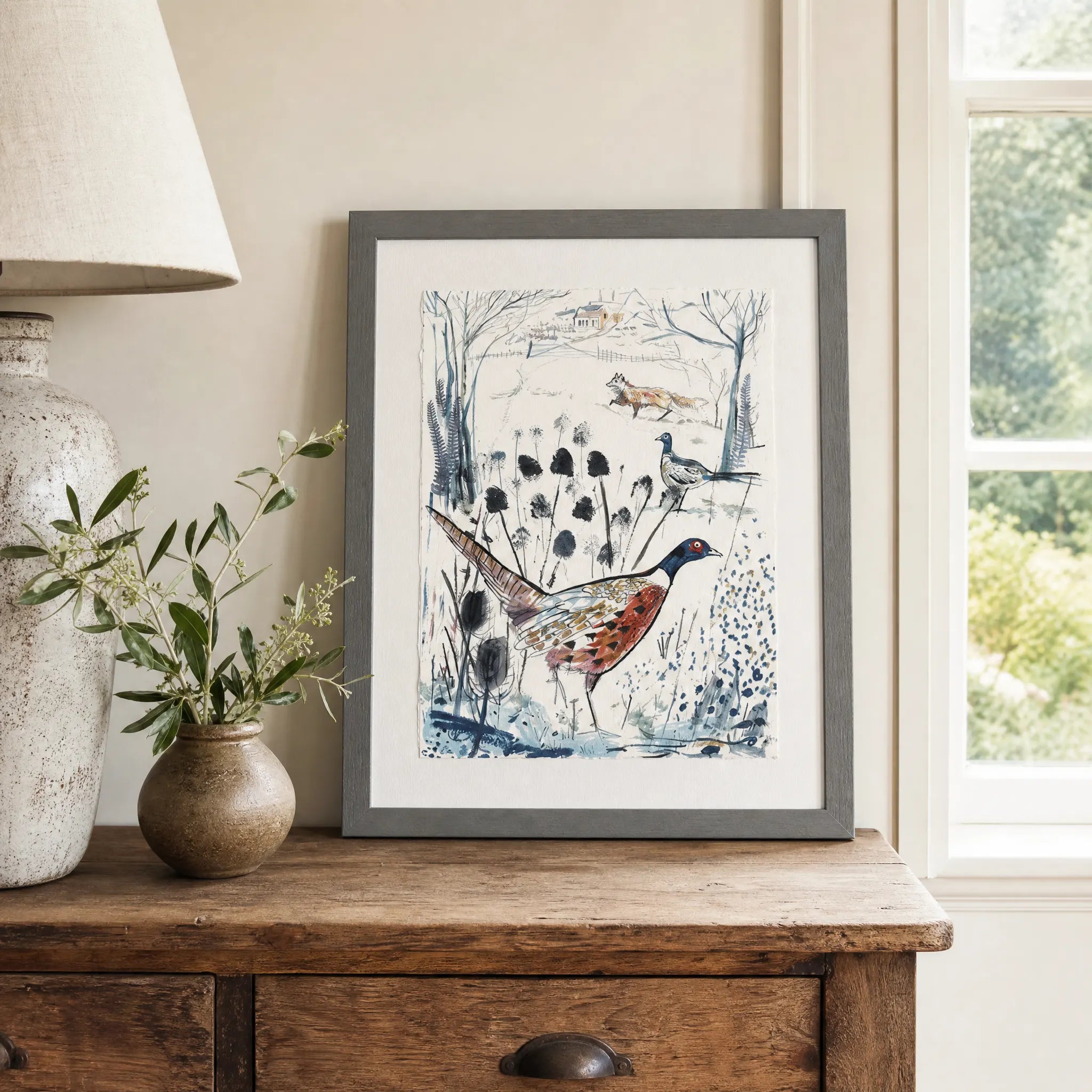 Sam Wilson The Pheasant & The Fox Print