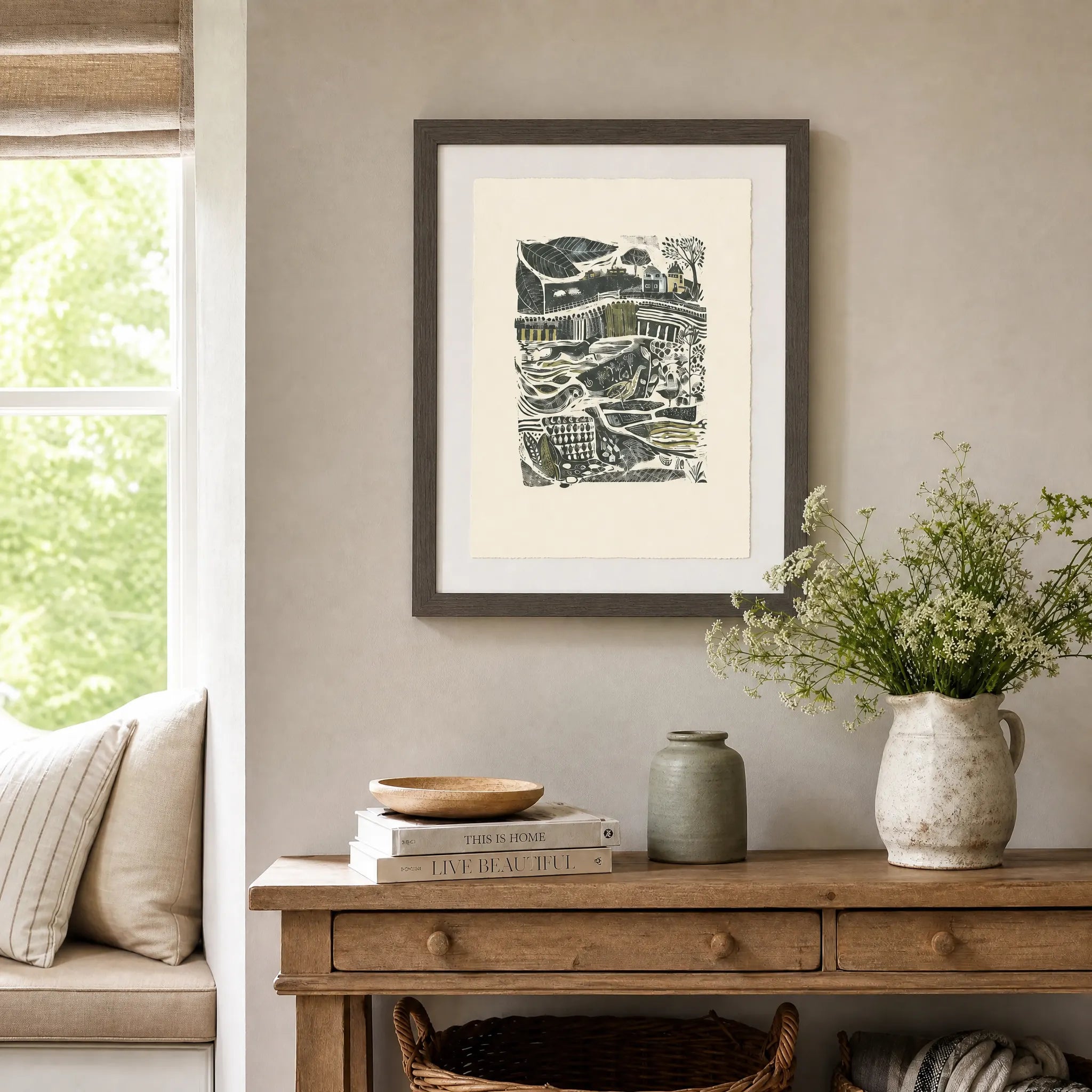 Sam Wilson Through The Fields Print