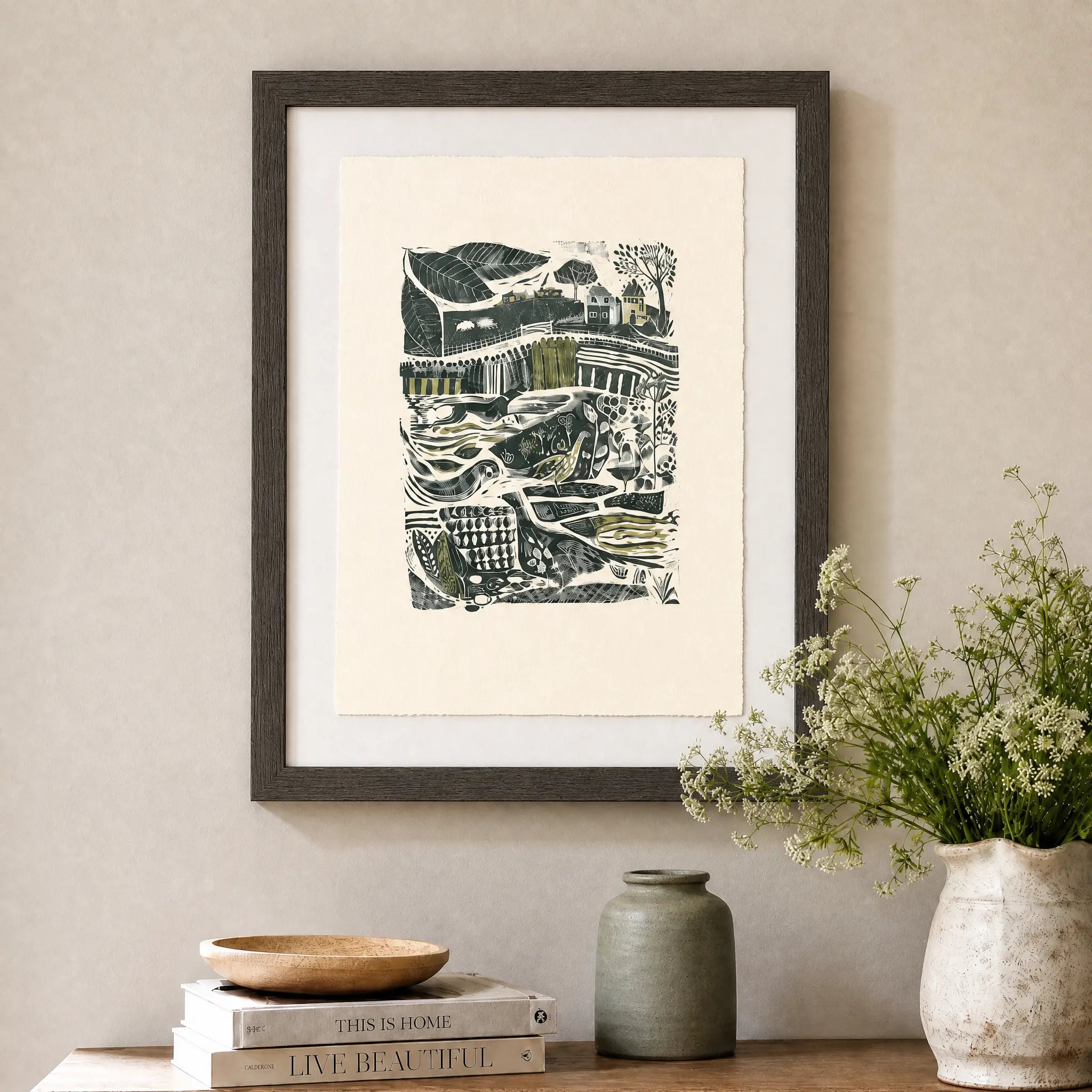 Sam Wilson Through The Fields Print