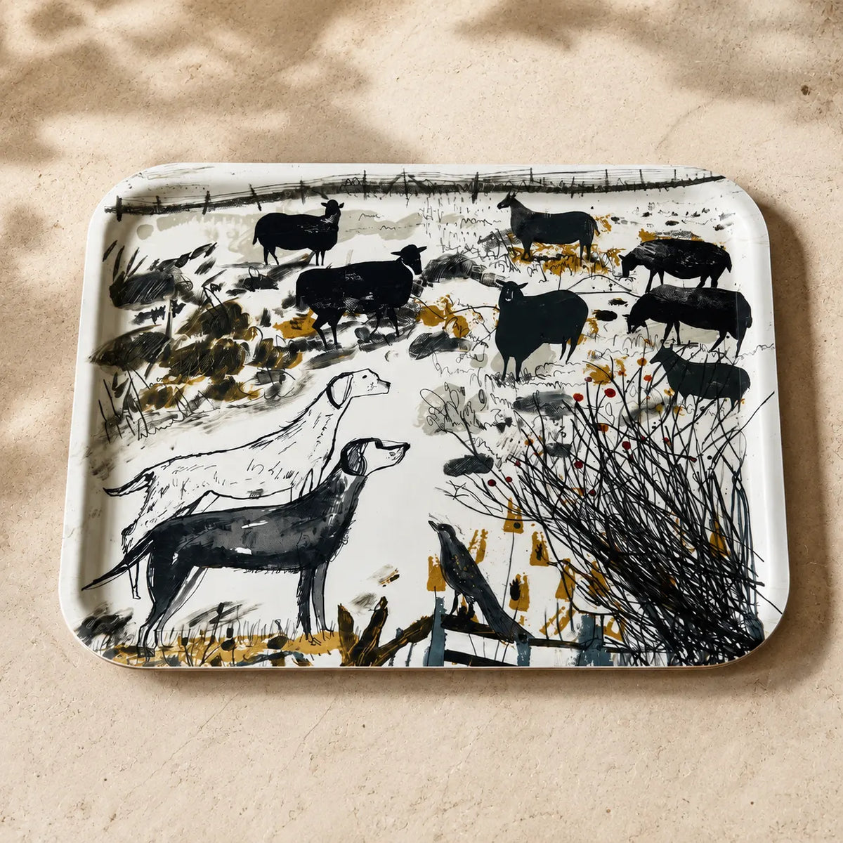 Watching Sheep Tray