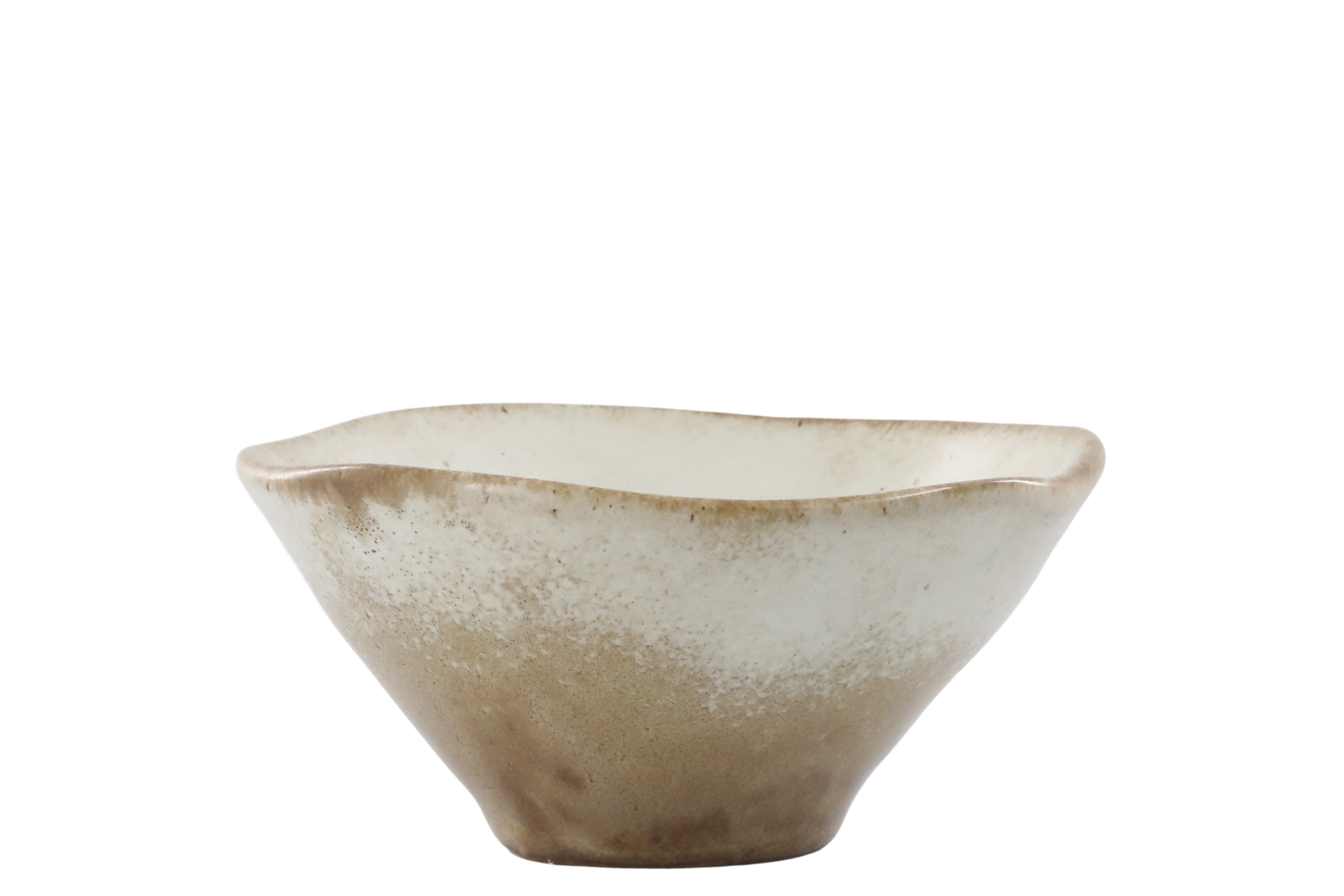 Small Pottery Bowl Latte