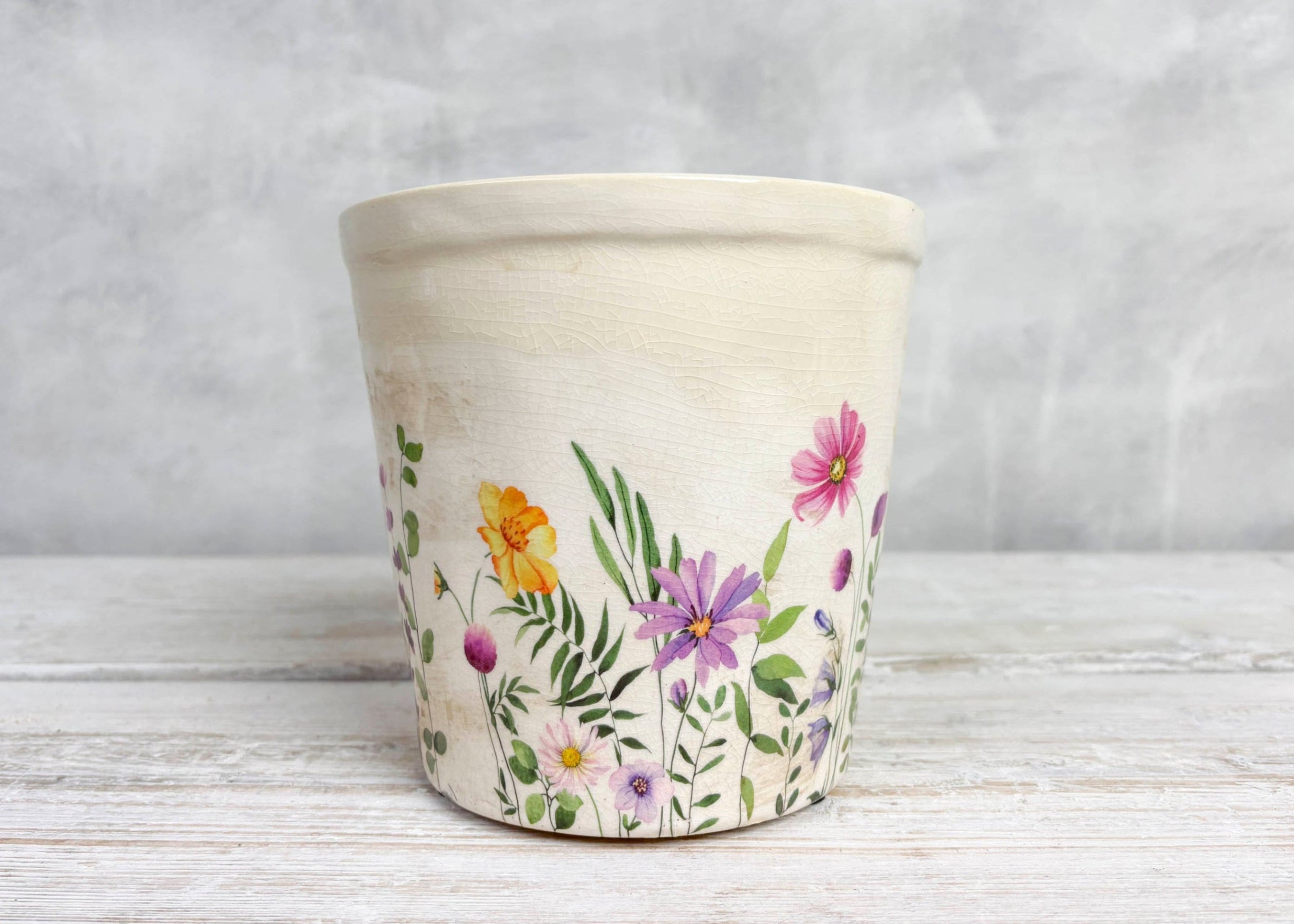 Floral Motif Planter - Large