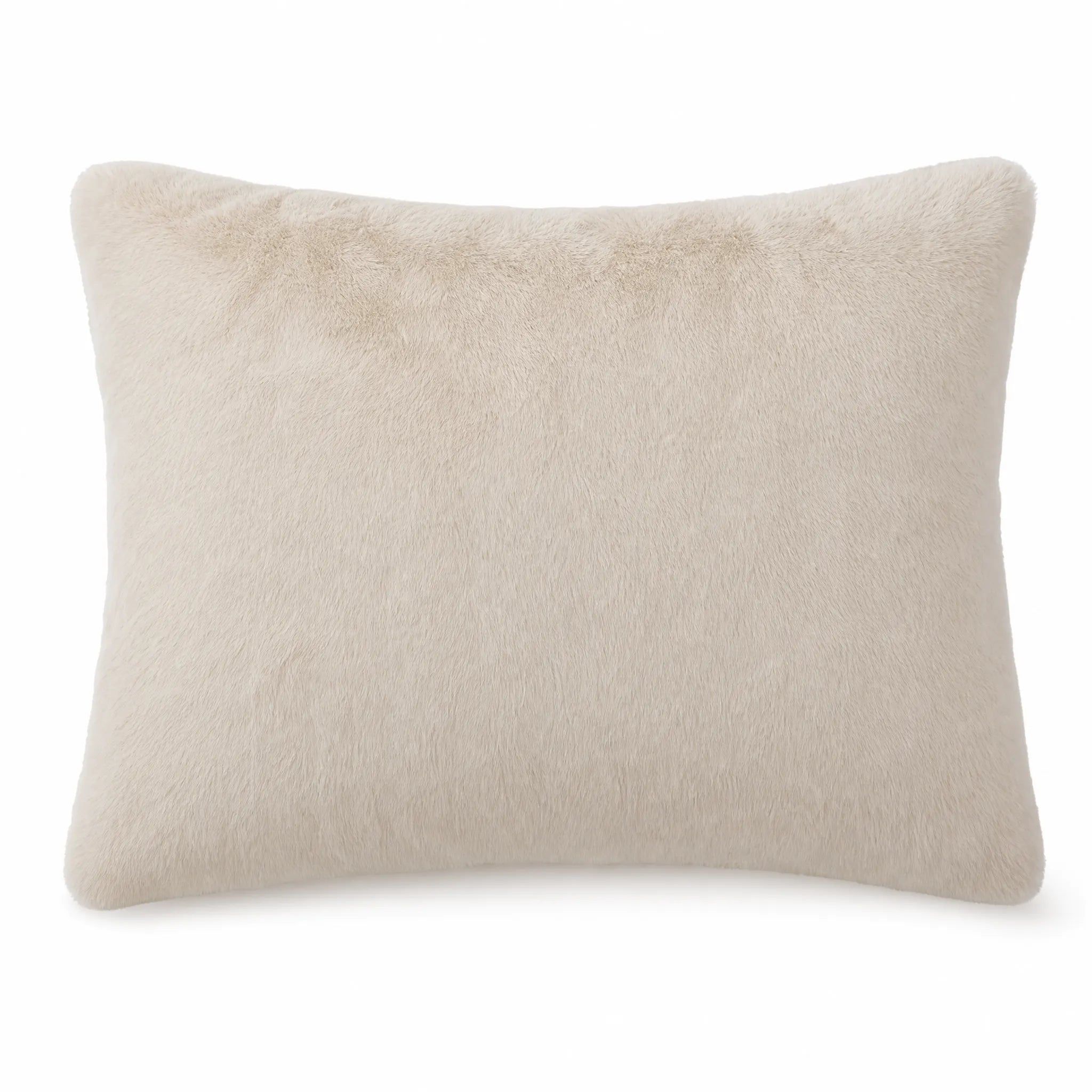Sherpa Oblong Cushion - Bone