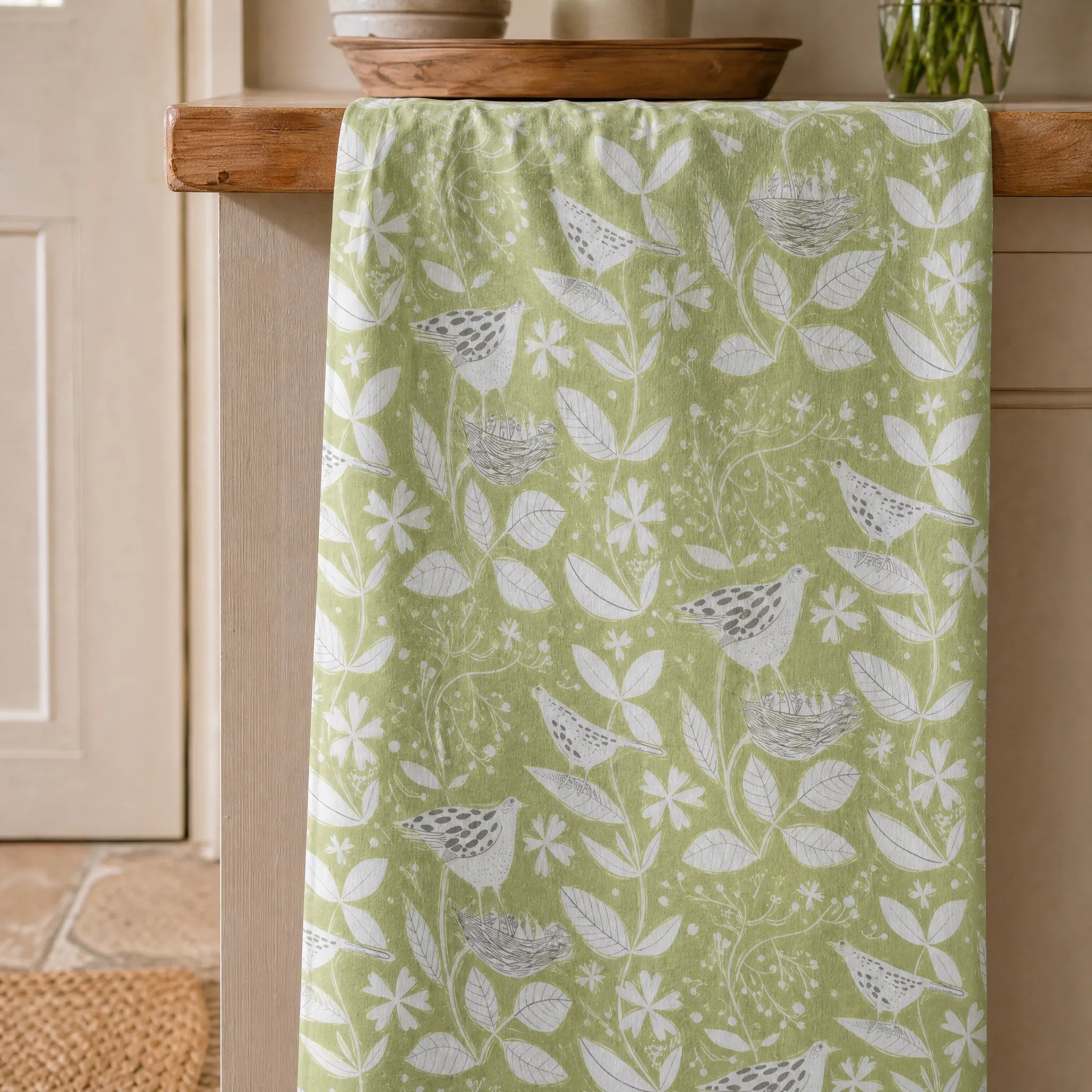 Sam Wilson Hedgerow Tea Towel