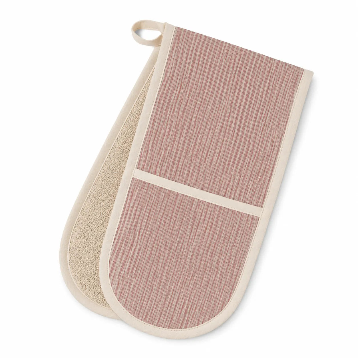 Sam Wilson Pink Stripe Oven Gloves - Studio