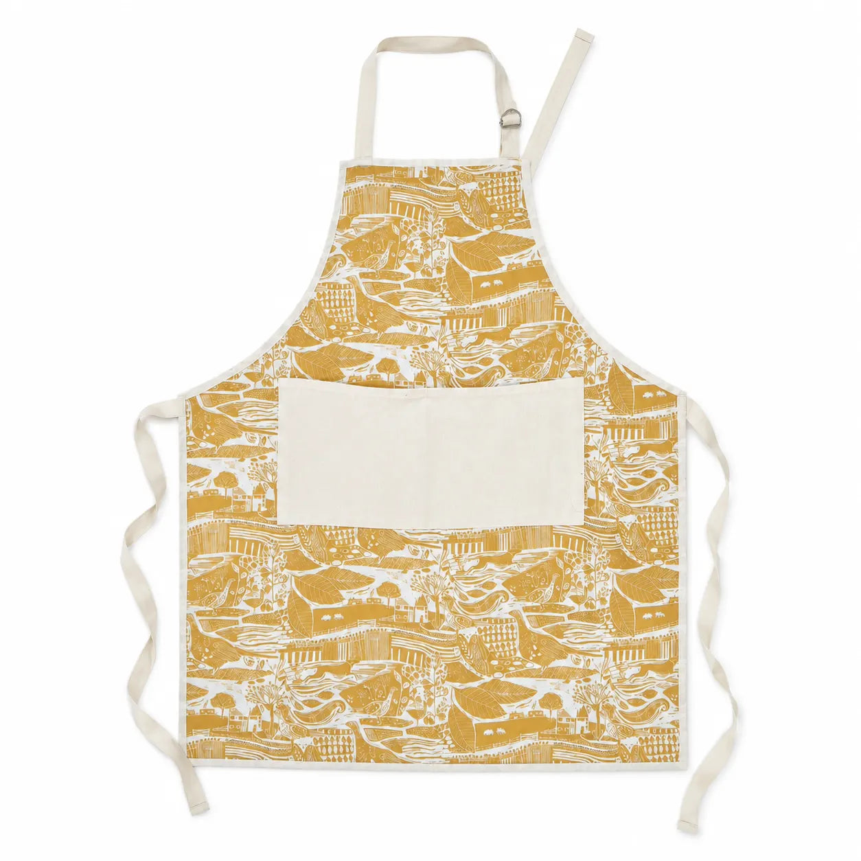 Sam Wilson Through The Fields Ochre Apron - Studio