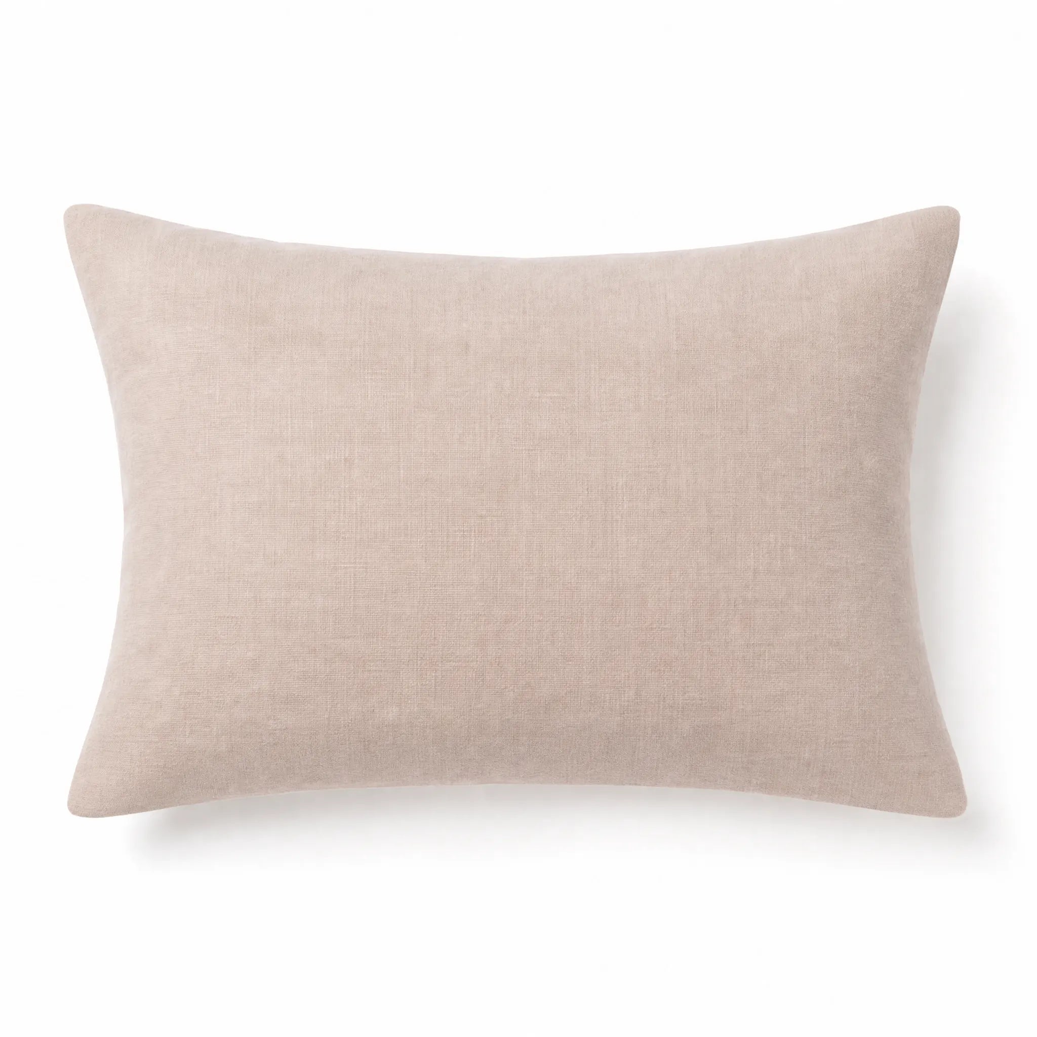 Sam Wilson Blush Fine Linen Rectangle Cushion