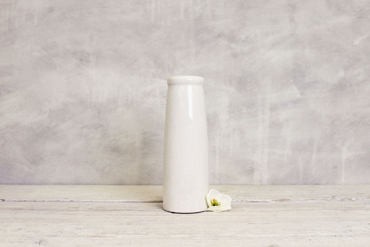Crackle Glaze Bottle Vase