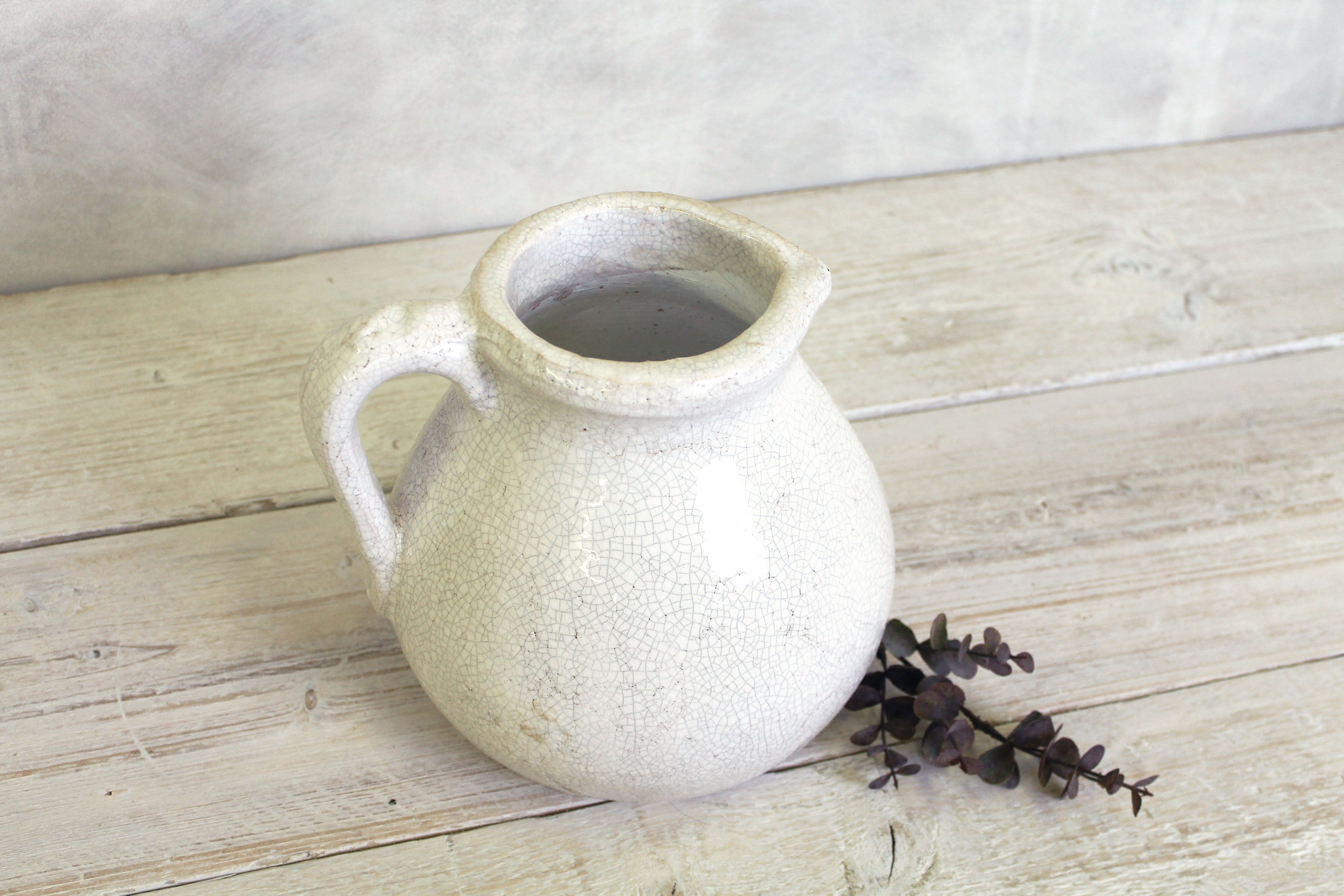 Crackle Glaze Flower Jug
