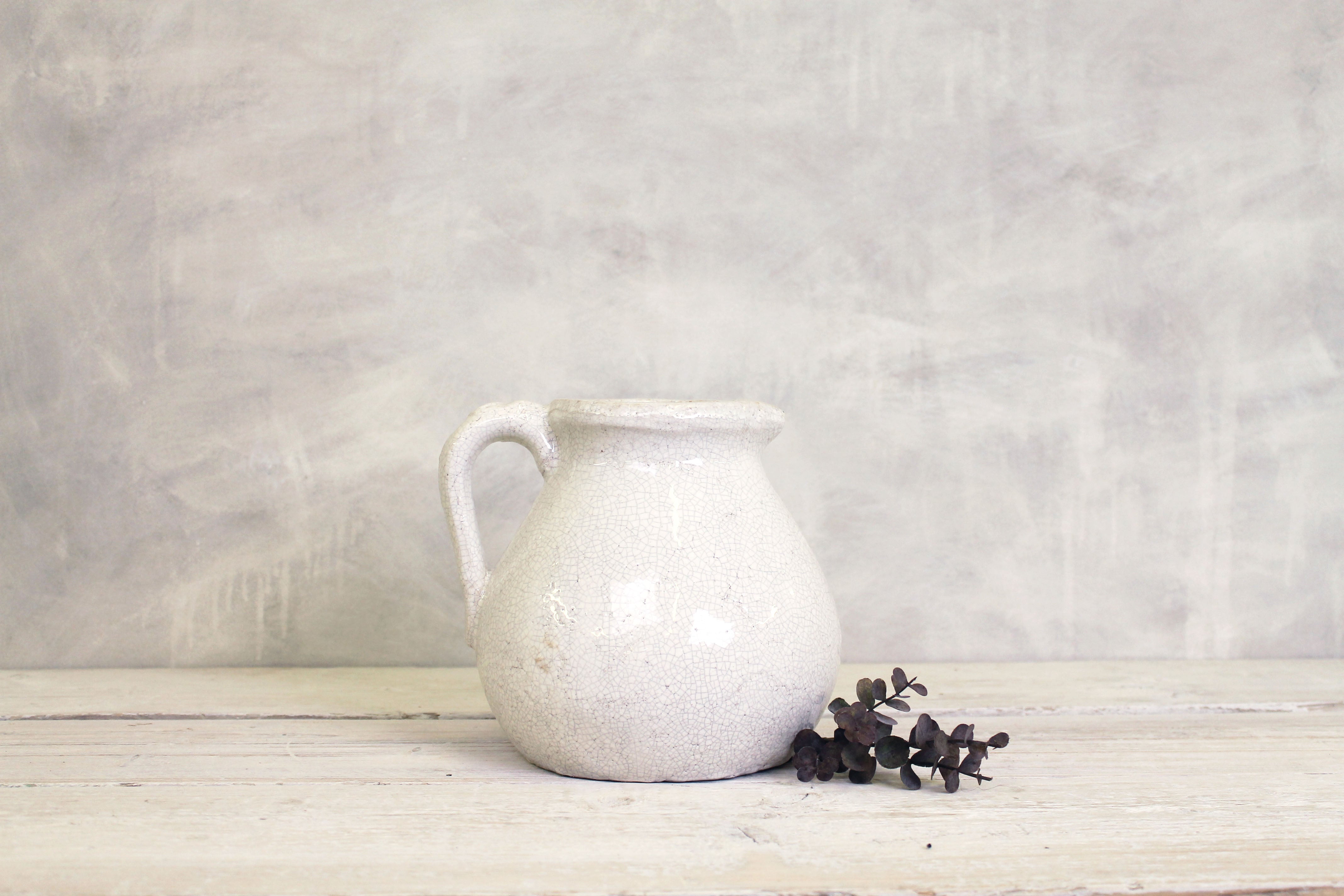 Crackle Glaze Flower Jug