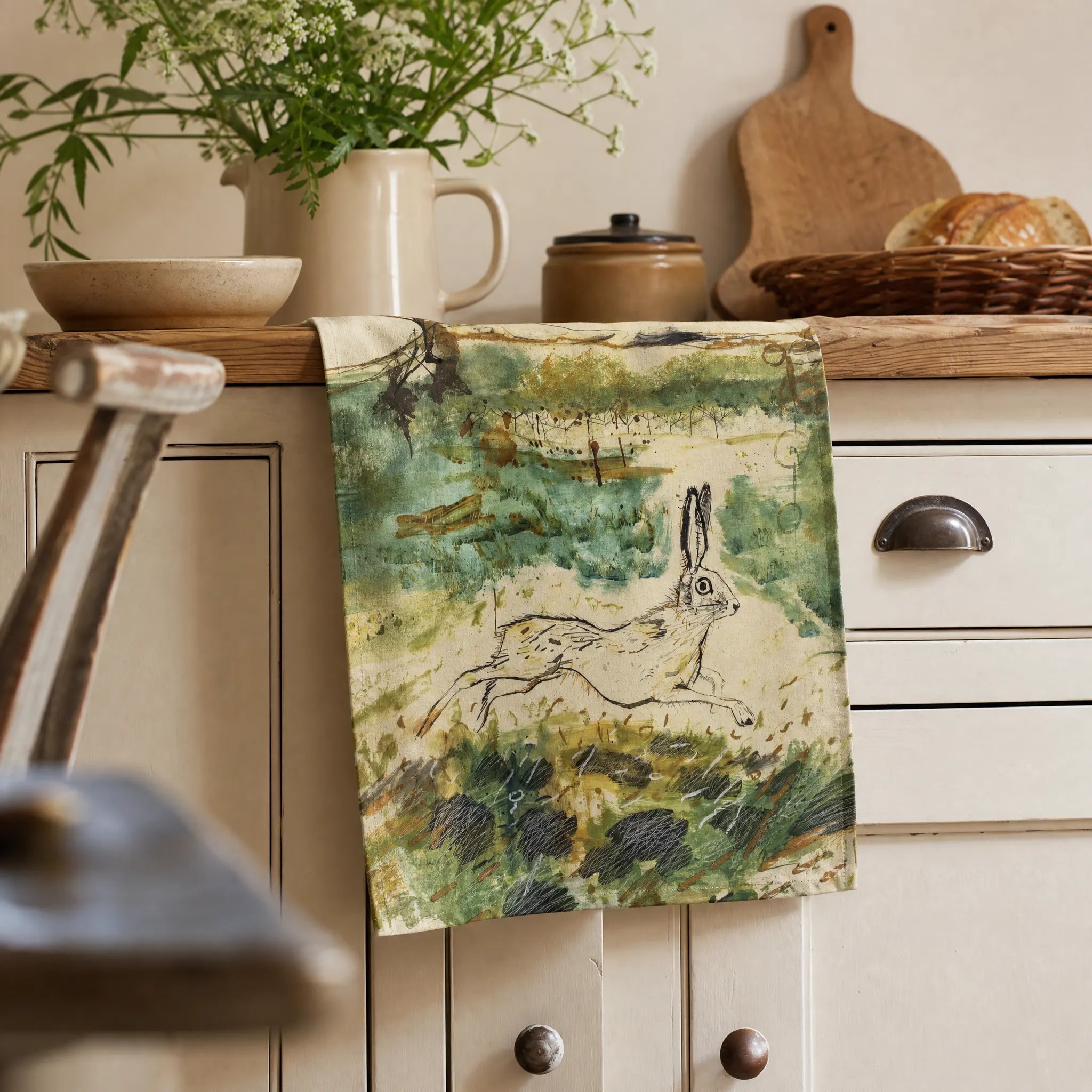 Sam Wilson Heathland Tea Towel