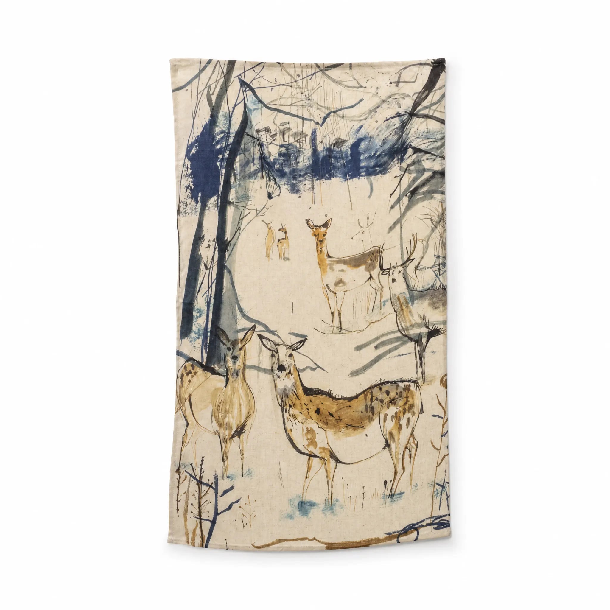 Sam Wilson The Herd Tea Towel