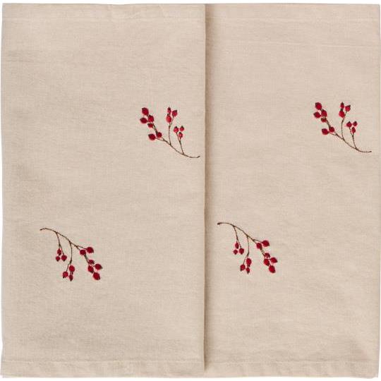Winterberry Branches Table Runner 30x160cm