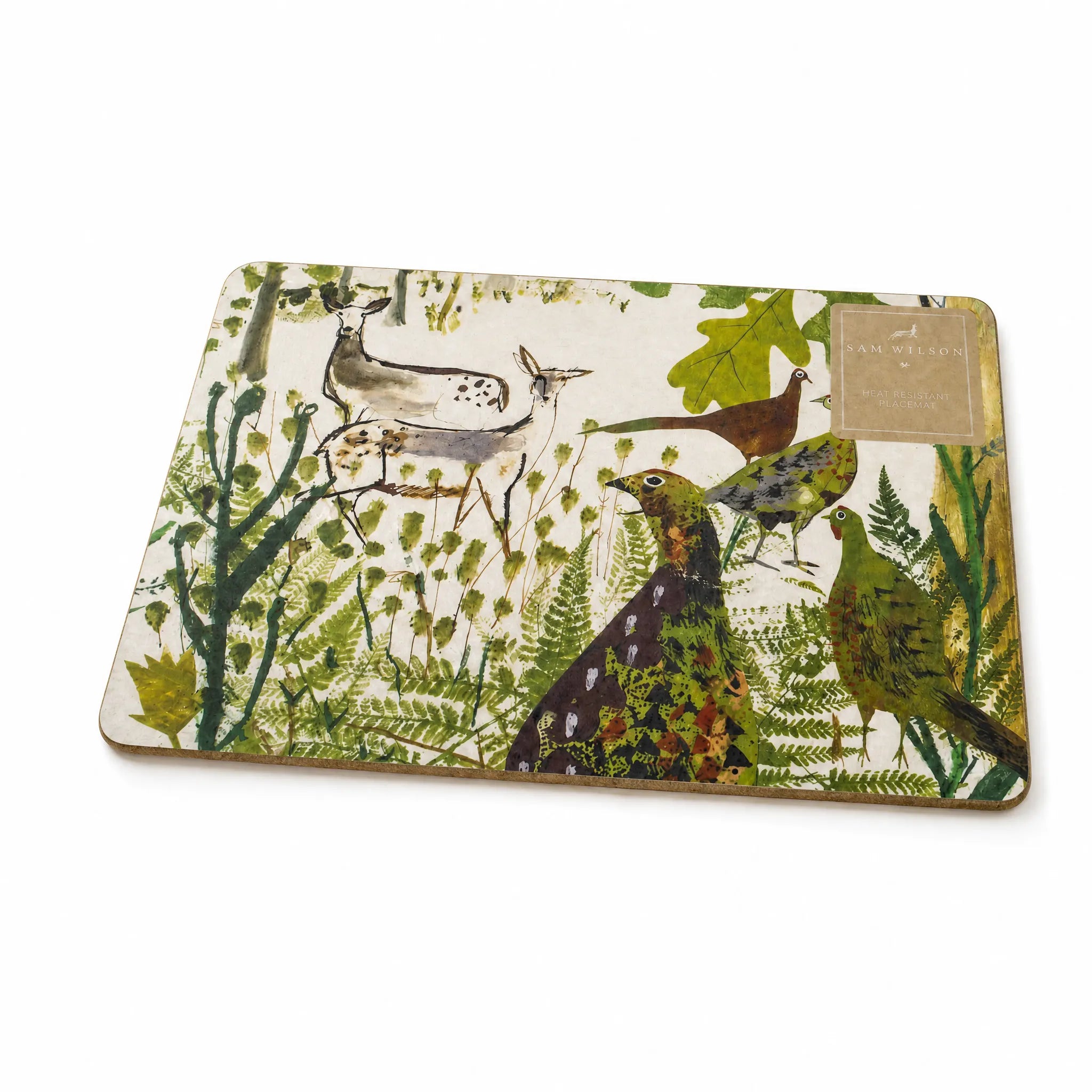 Sam Wilson Pheasant and Deer Placemat