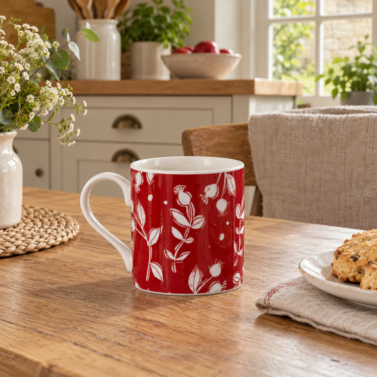 Rosehip Red Mug