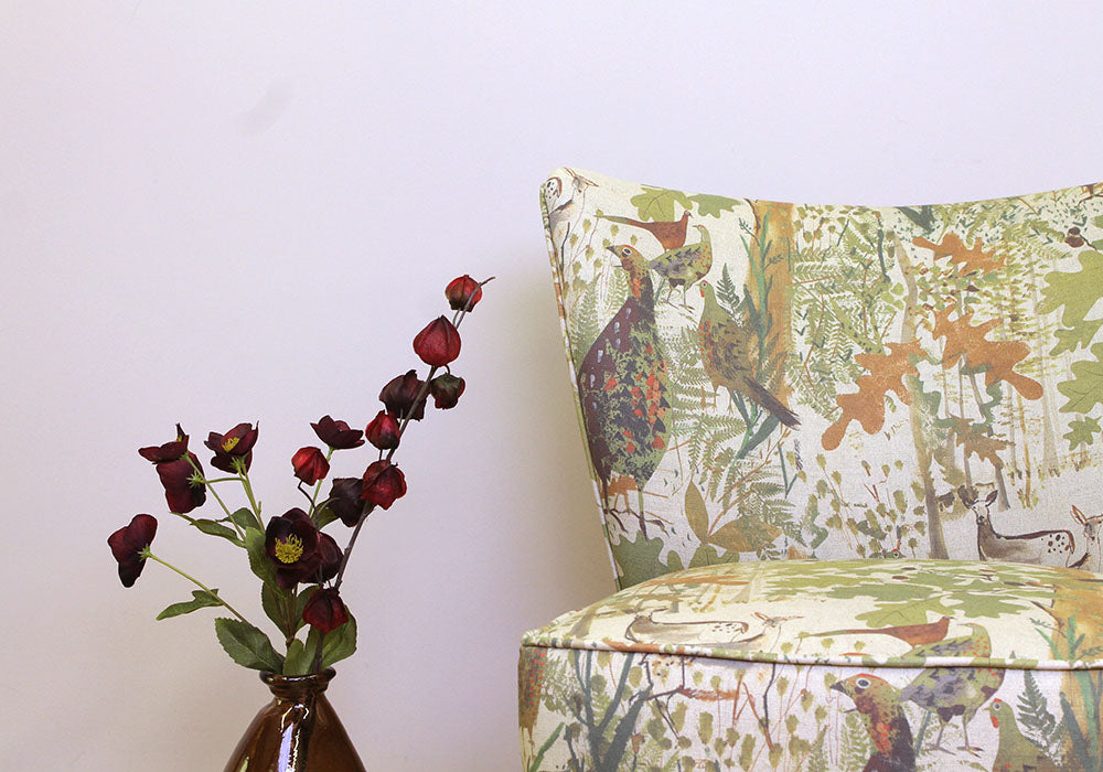 Sam Wilson Evenlode Chair - Pheasant and Deer
