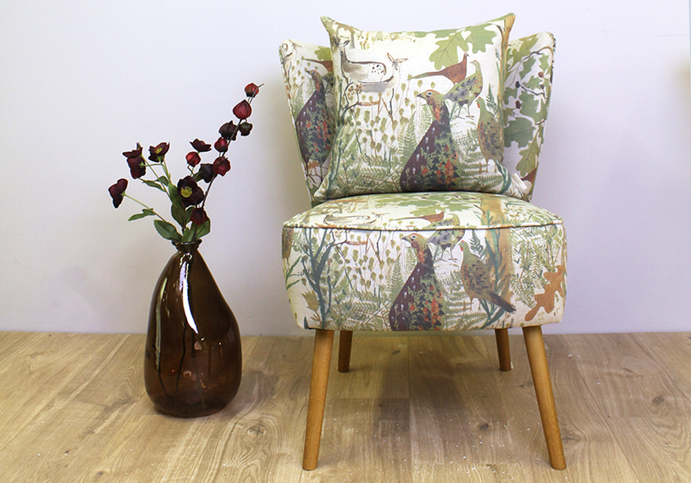 Sam Wilson Evenlode Chair - Pheasant and Deer