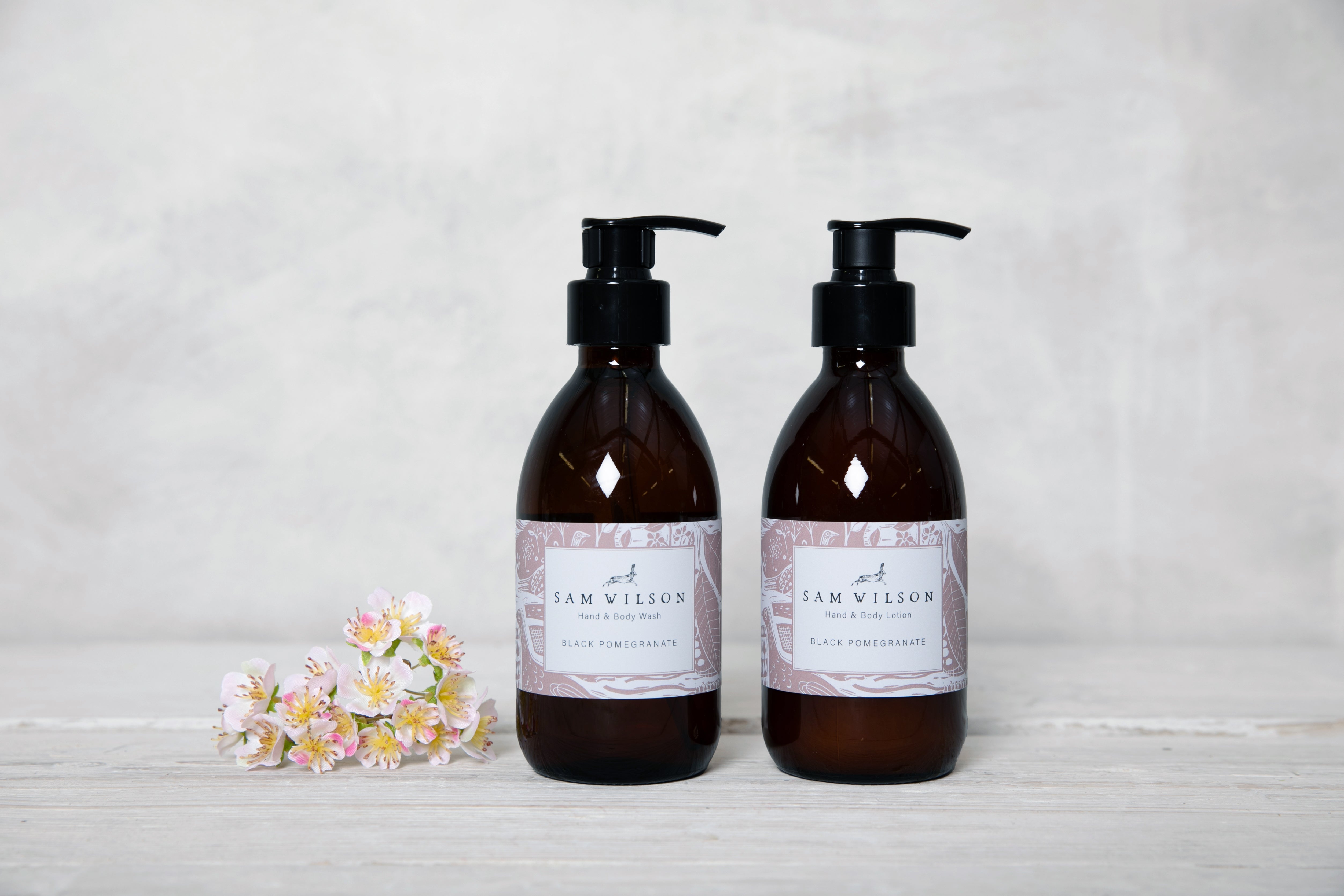 Sam Wilson Black Pomegranate Hand & Body Set