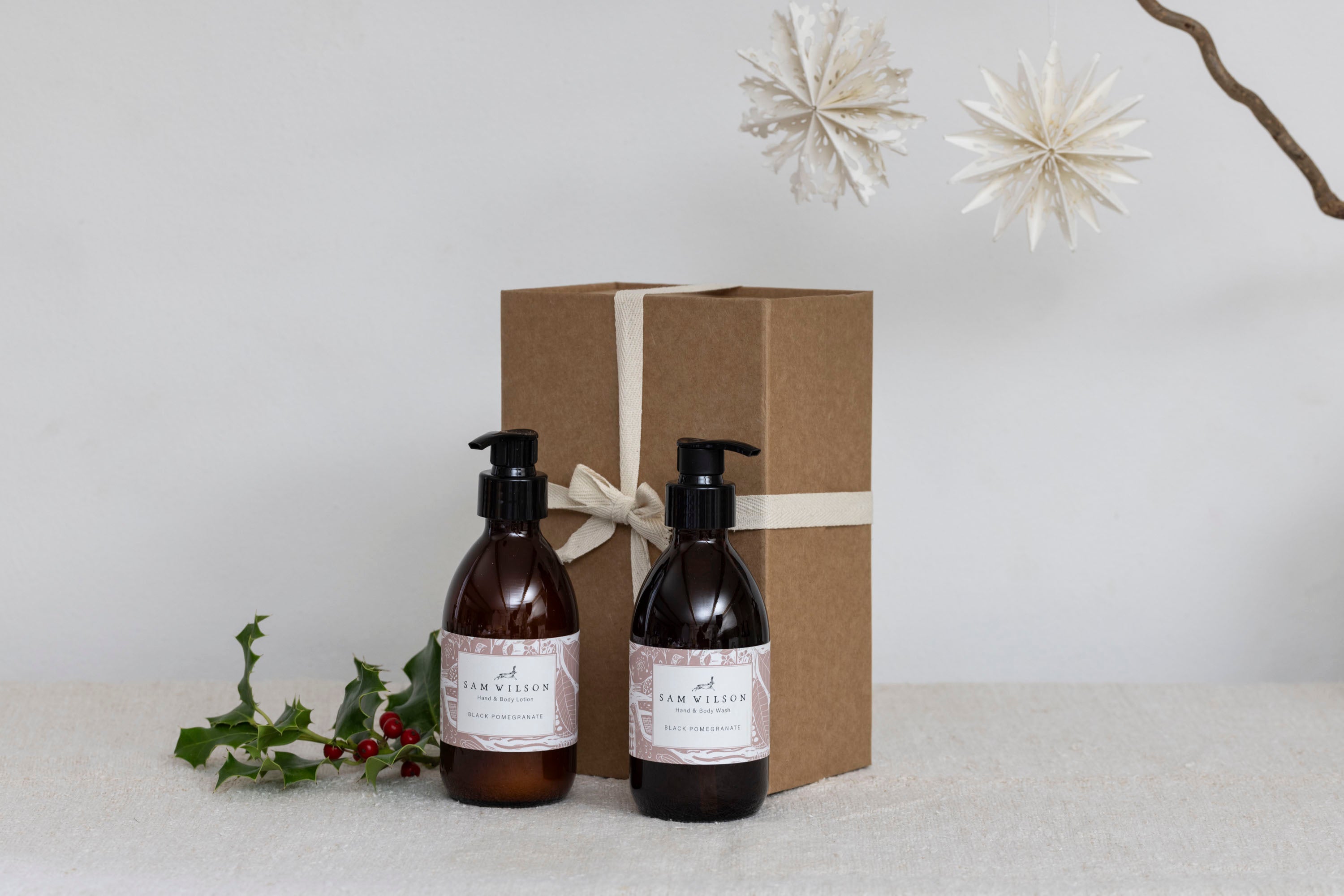 Sam Wilson Black Pomegranate Hand & Body Set