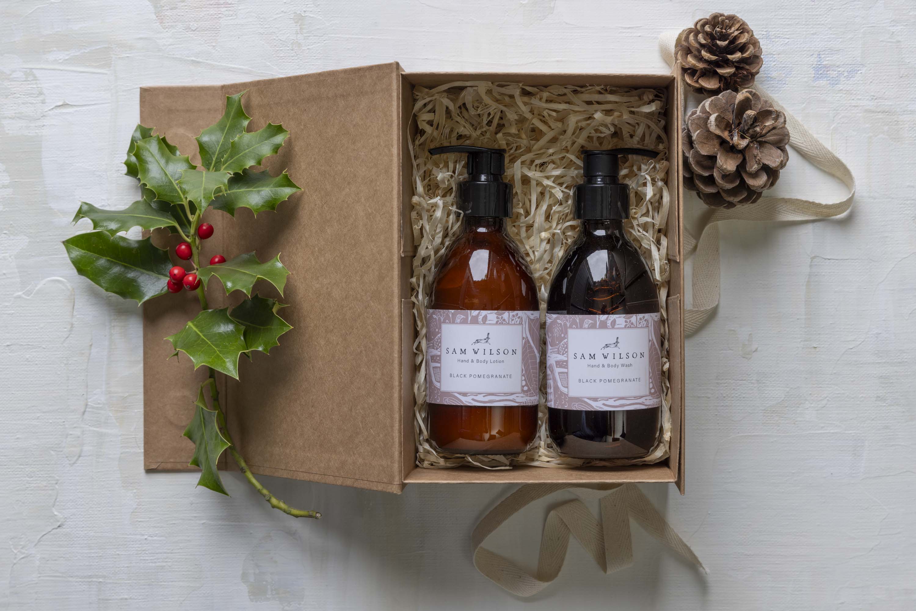 Sam Wilson Black Pomegranate Hand & Body Set