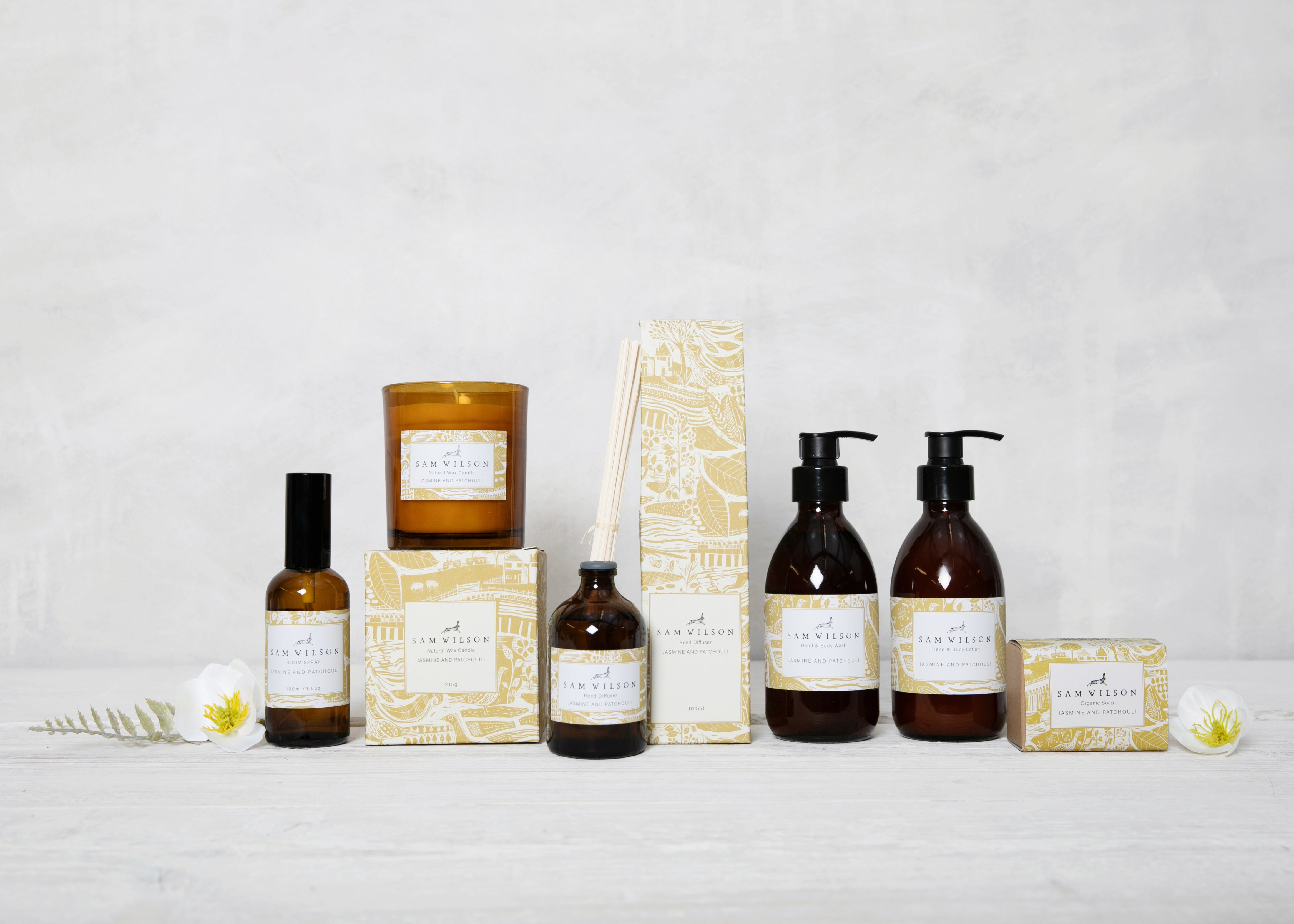 Sam Wilson Jasmine and Patchouli Hand & Body Set