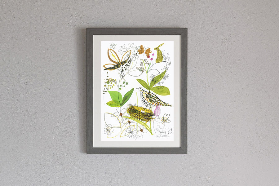 Sam Wilson Hedgerow Print