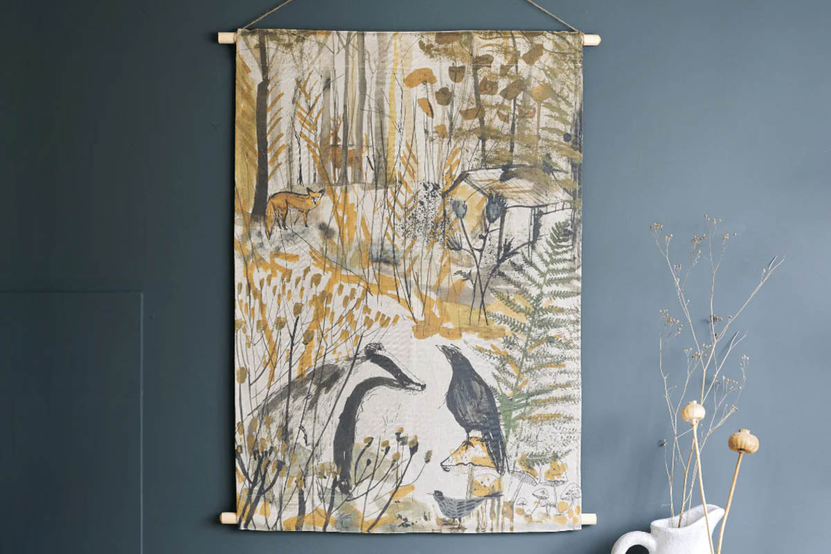 Badger & Crow Wall Hanging
