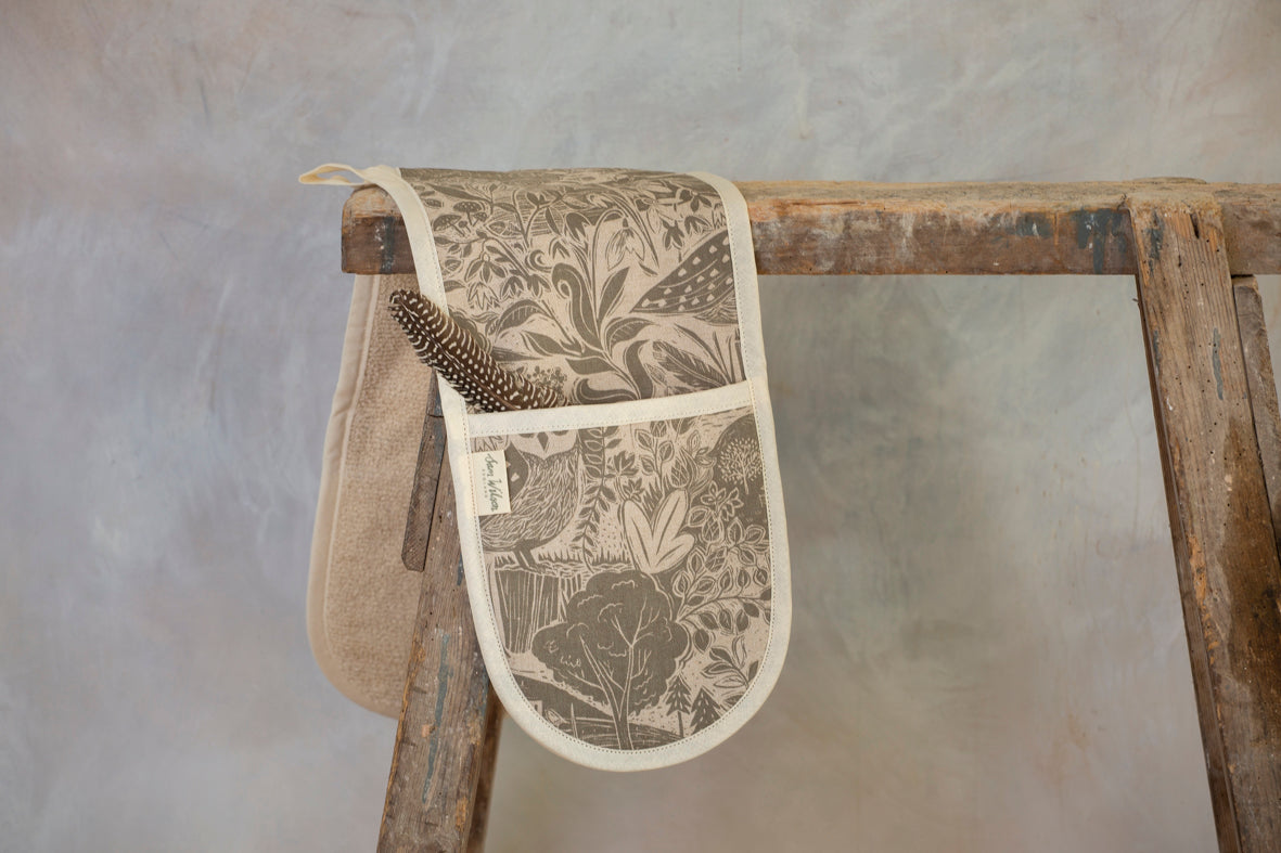 Sam Wilson New Owl and Fox Oven Gloves